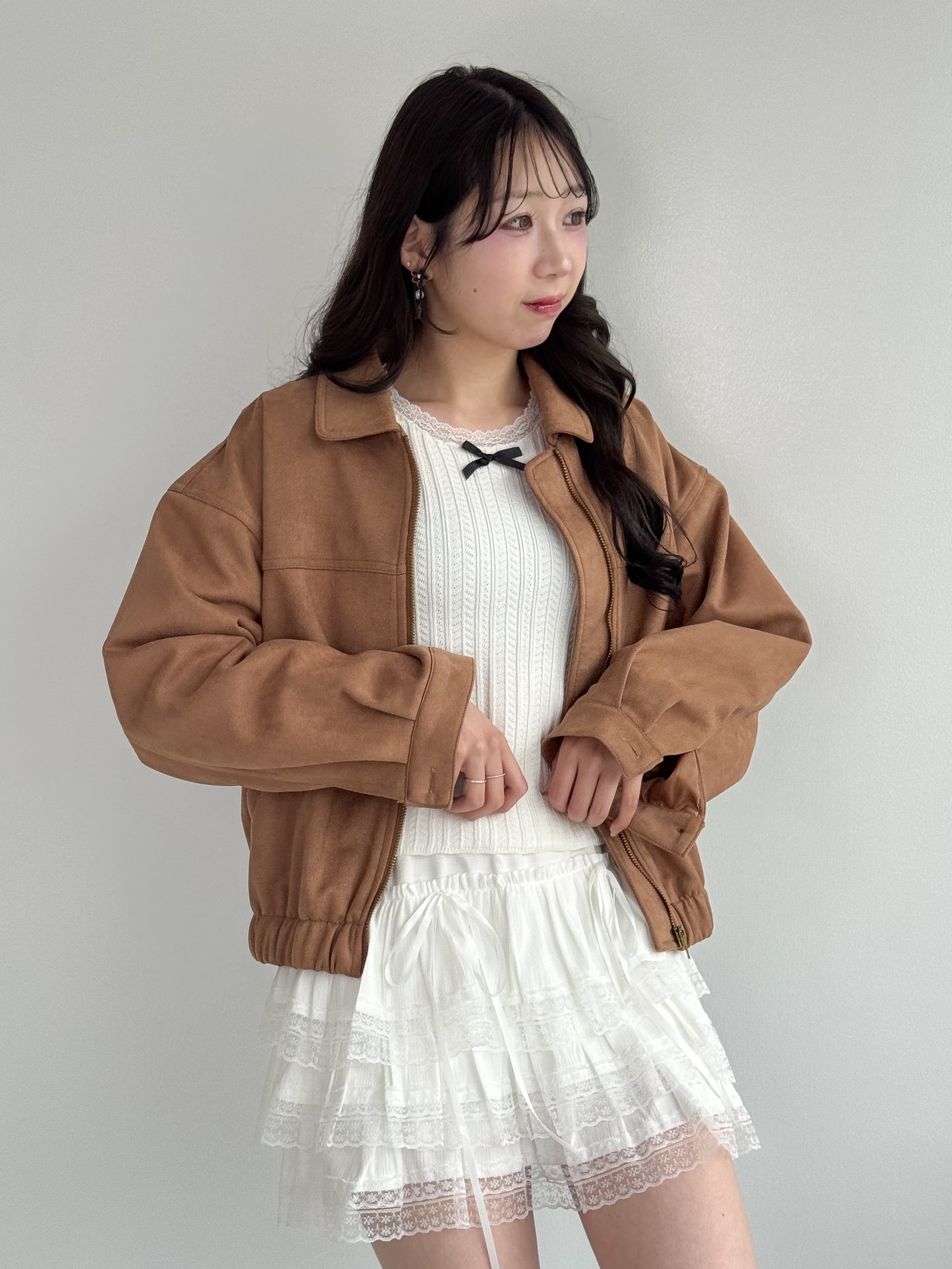 【Official限定価格】スエードブルゾン