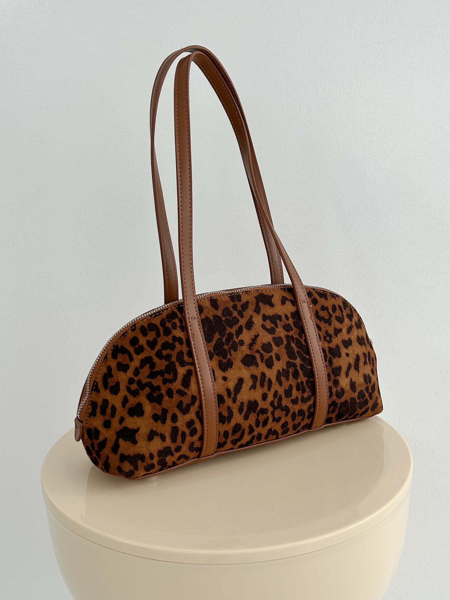 【Official限定価格】スエードヒョウ柄BAG