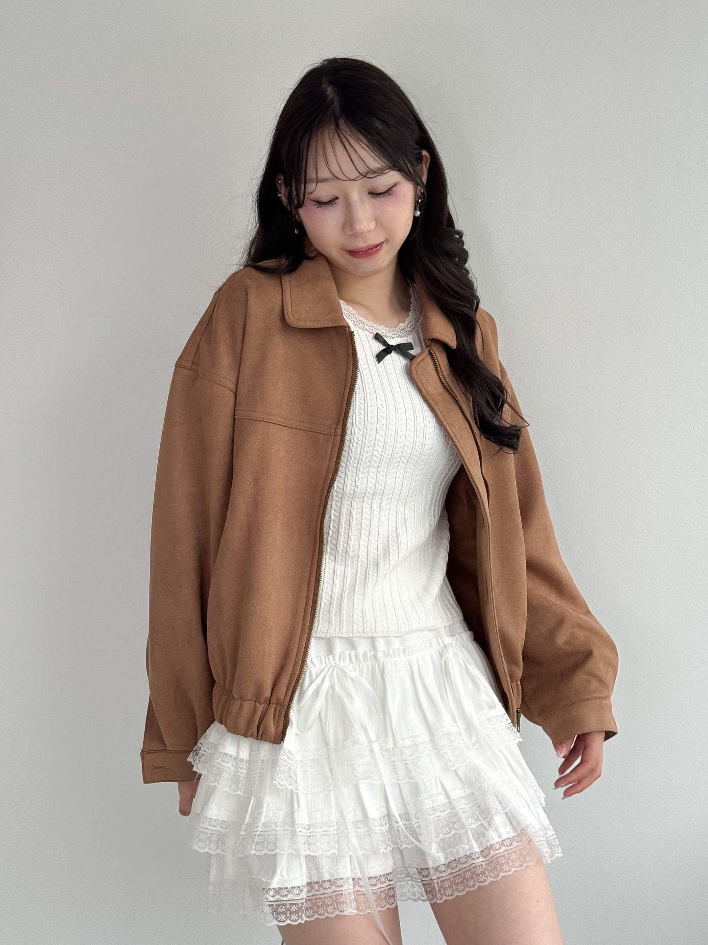 【Official限定価格】スエードブルゾン