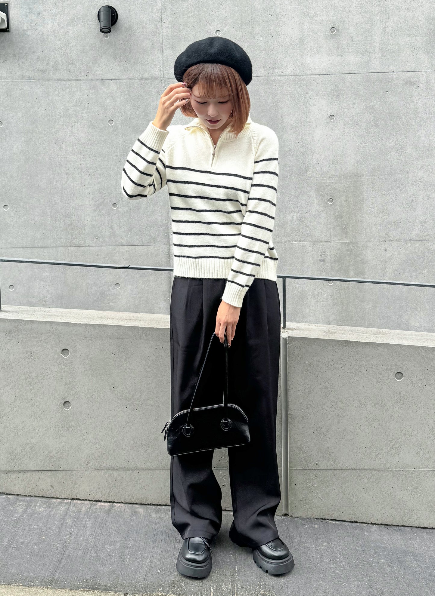 【Official限定価格】タックワイドパンツ