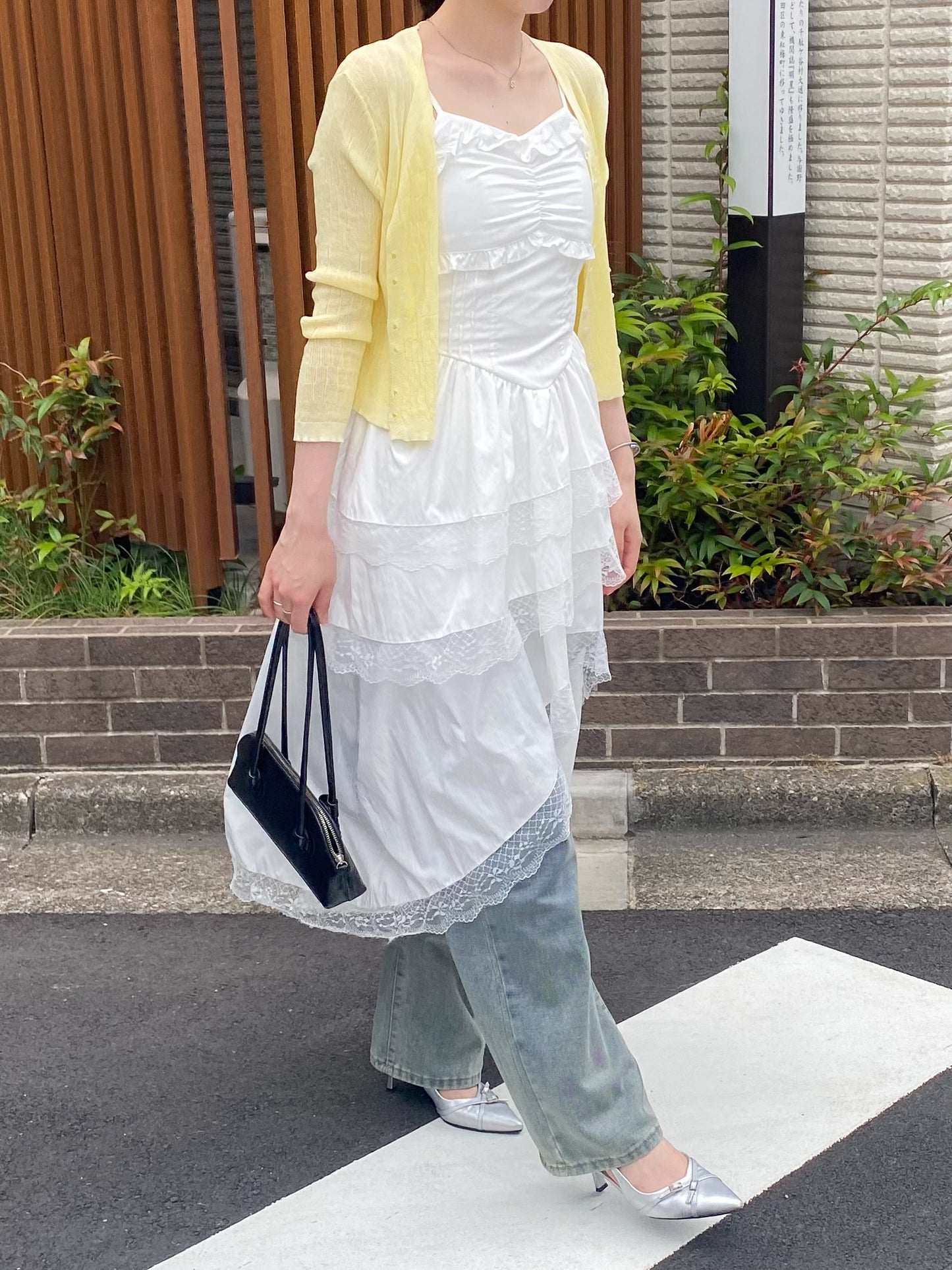 メッシュカーディガン