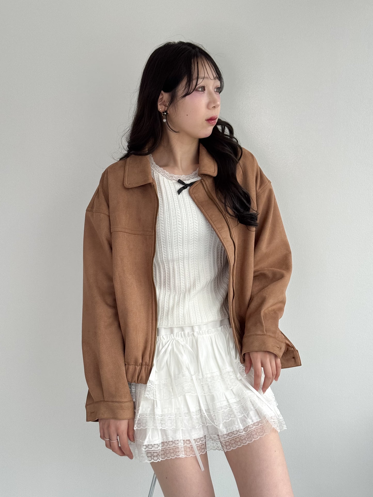 【Official限定価格】スエードブルゾン