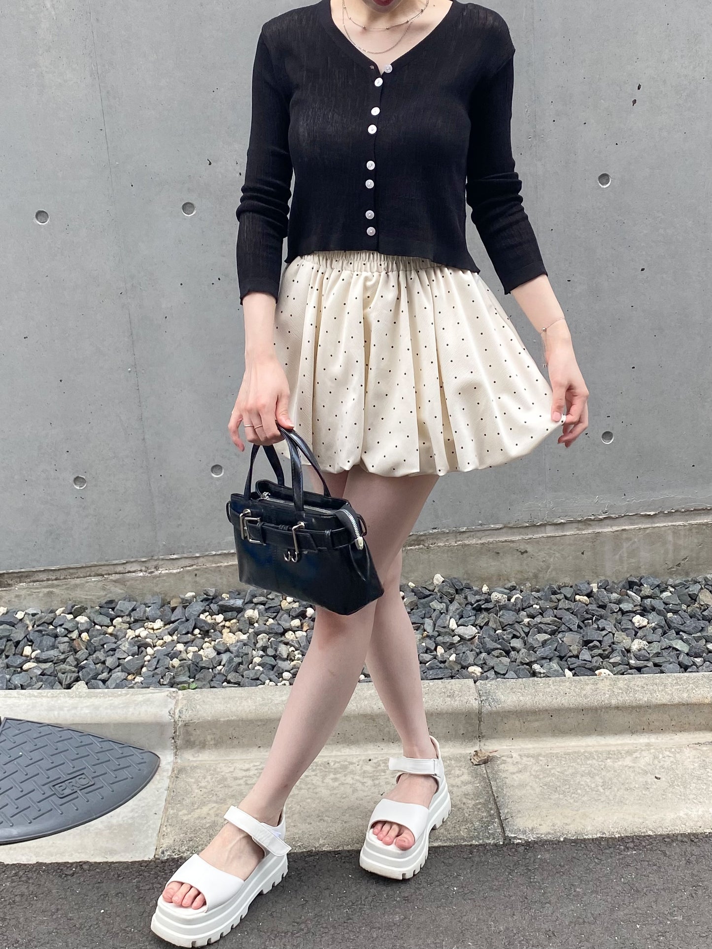 メッシュカーディガン