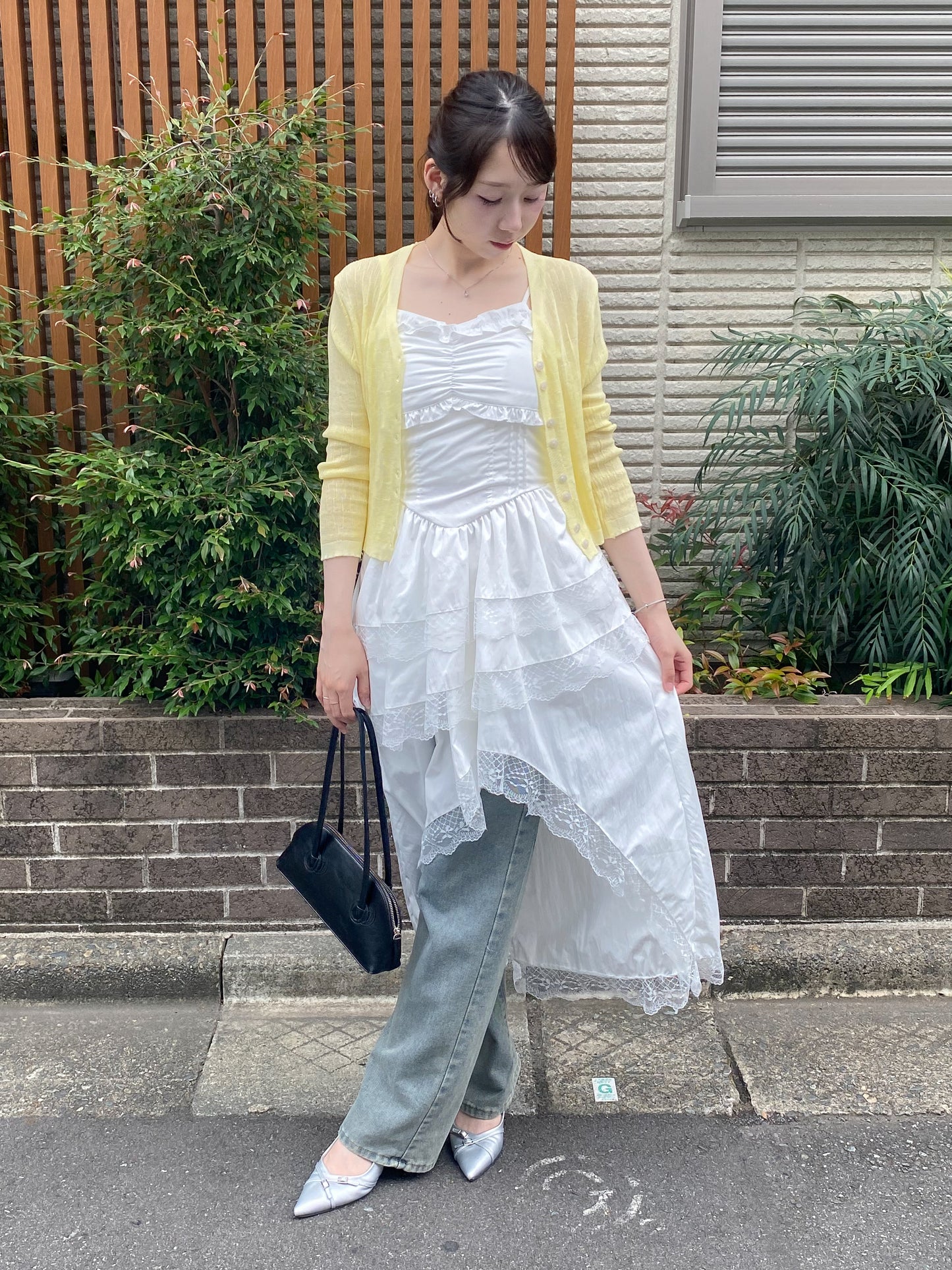 メッシュカーディガン