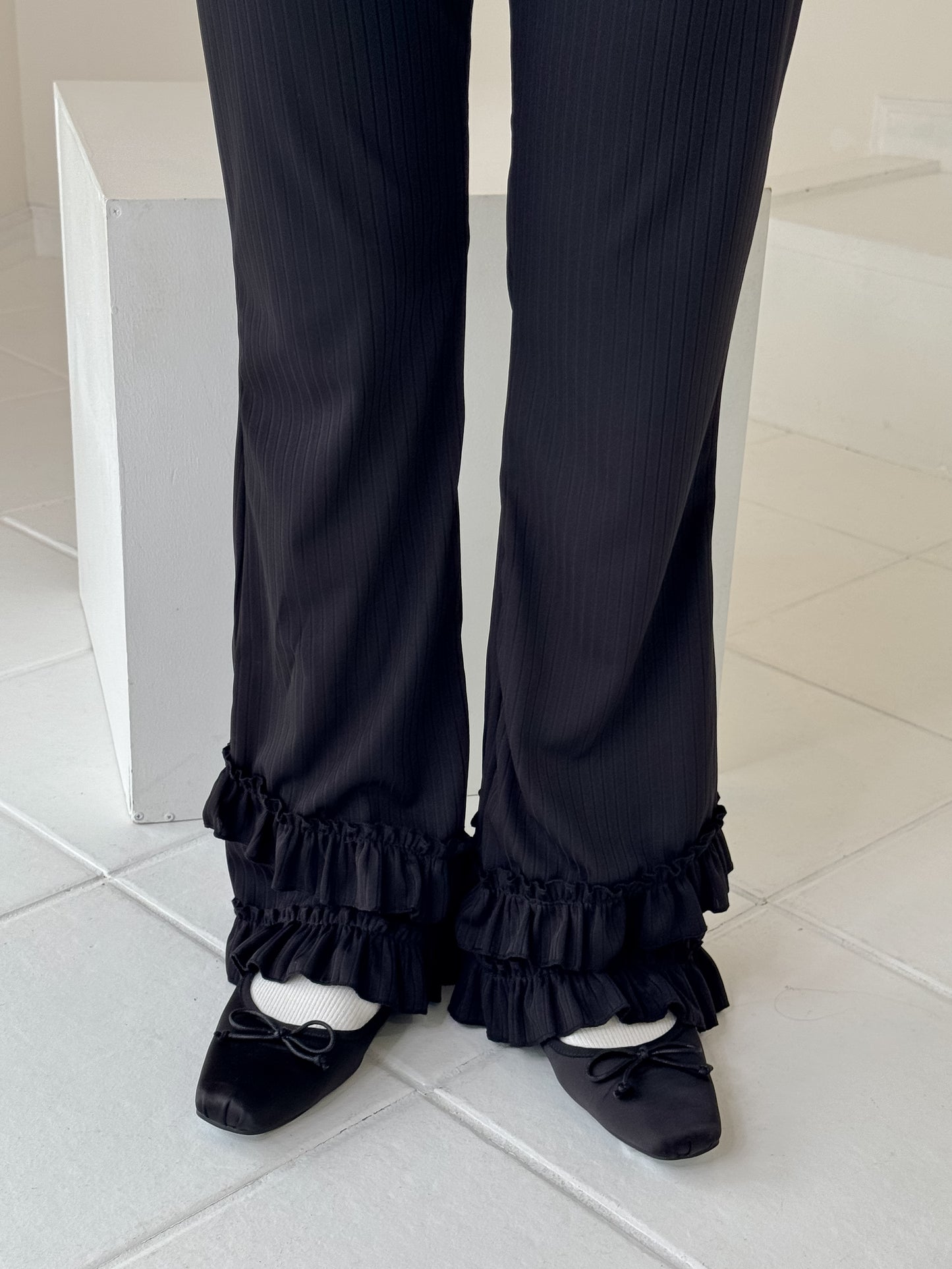 【Official限定販売】フリルリブパンツ