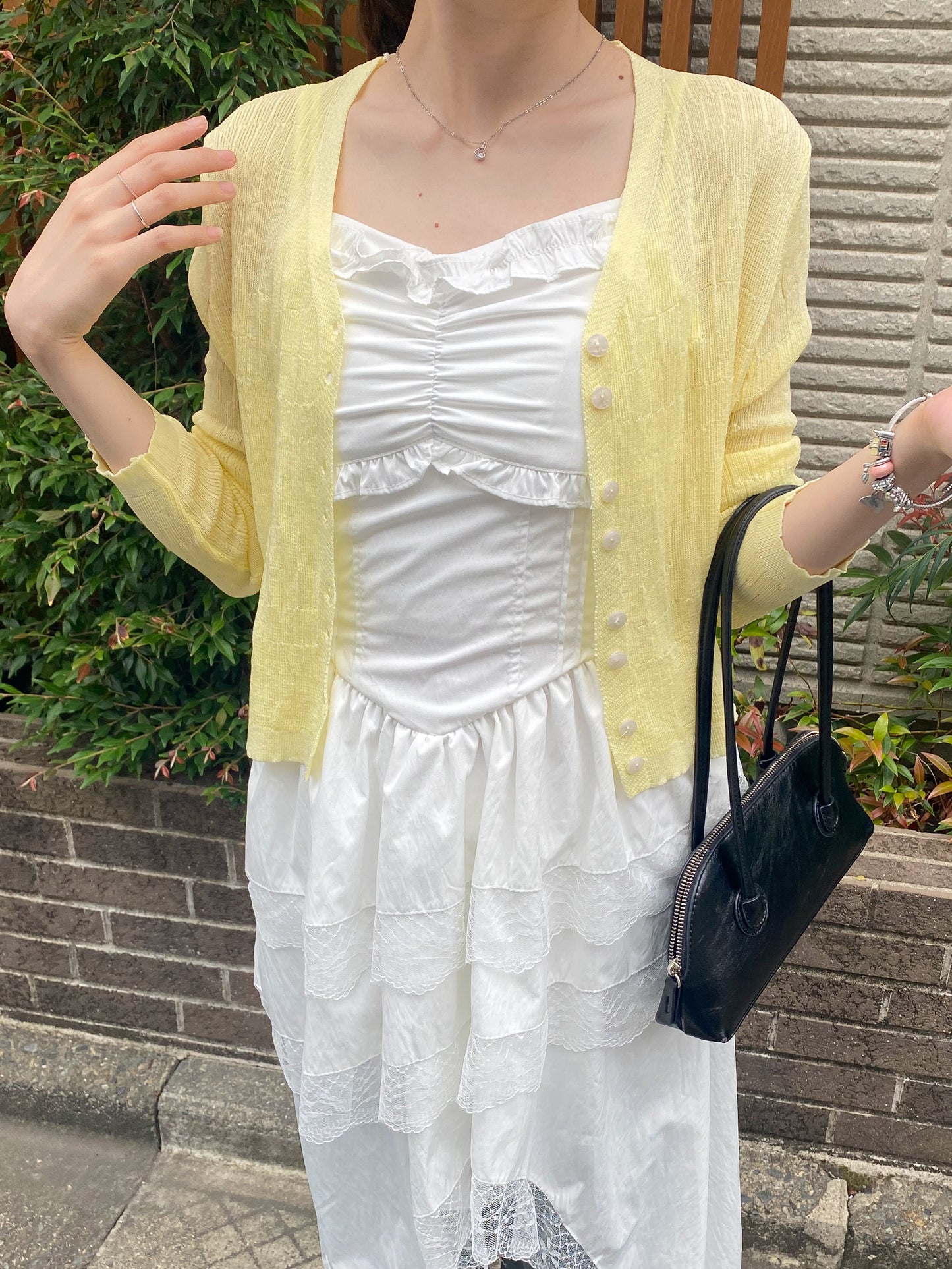 メッシュカーディガン