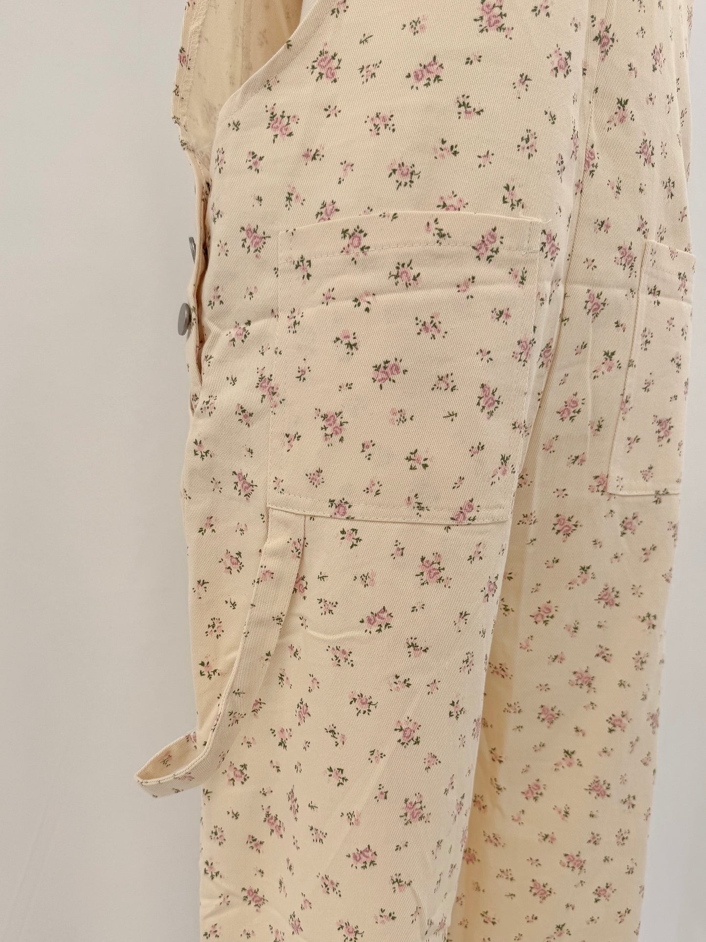 【Official限定】小花柄オーバーオール