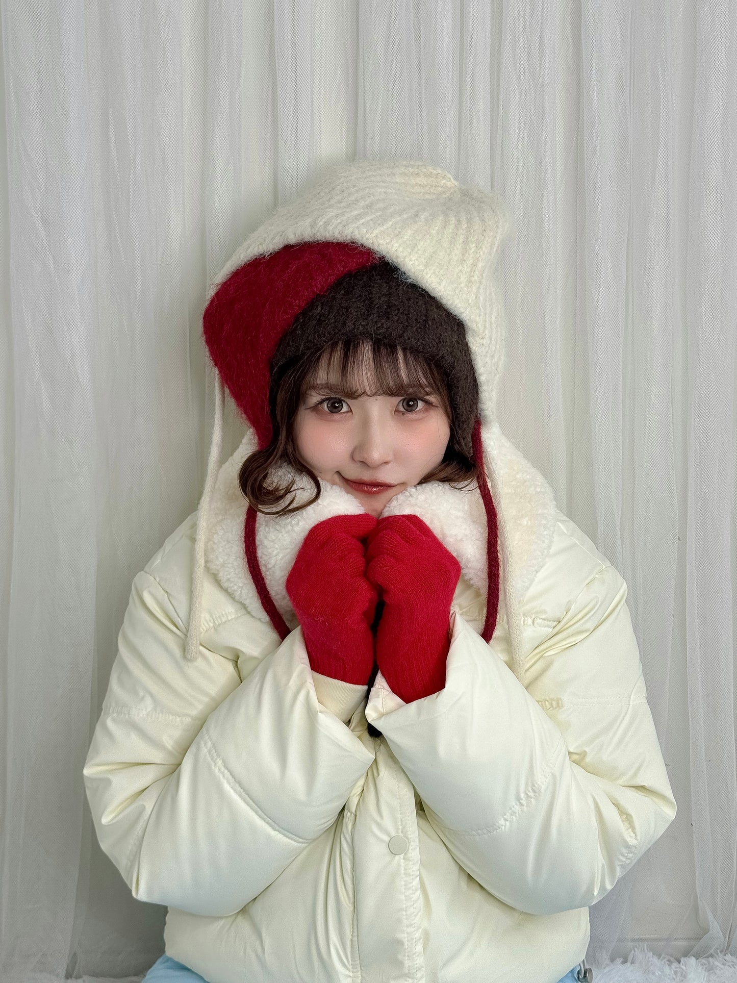 イヤーニットキャップ