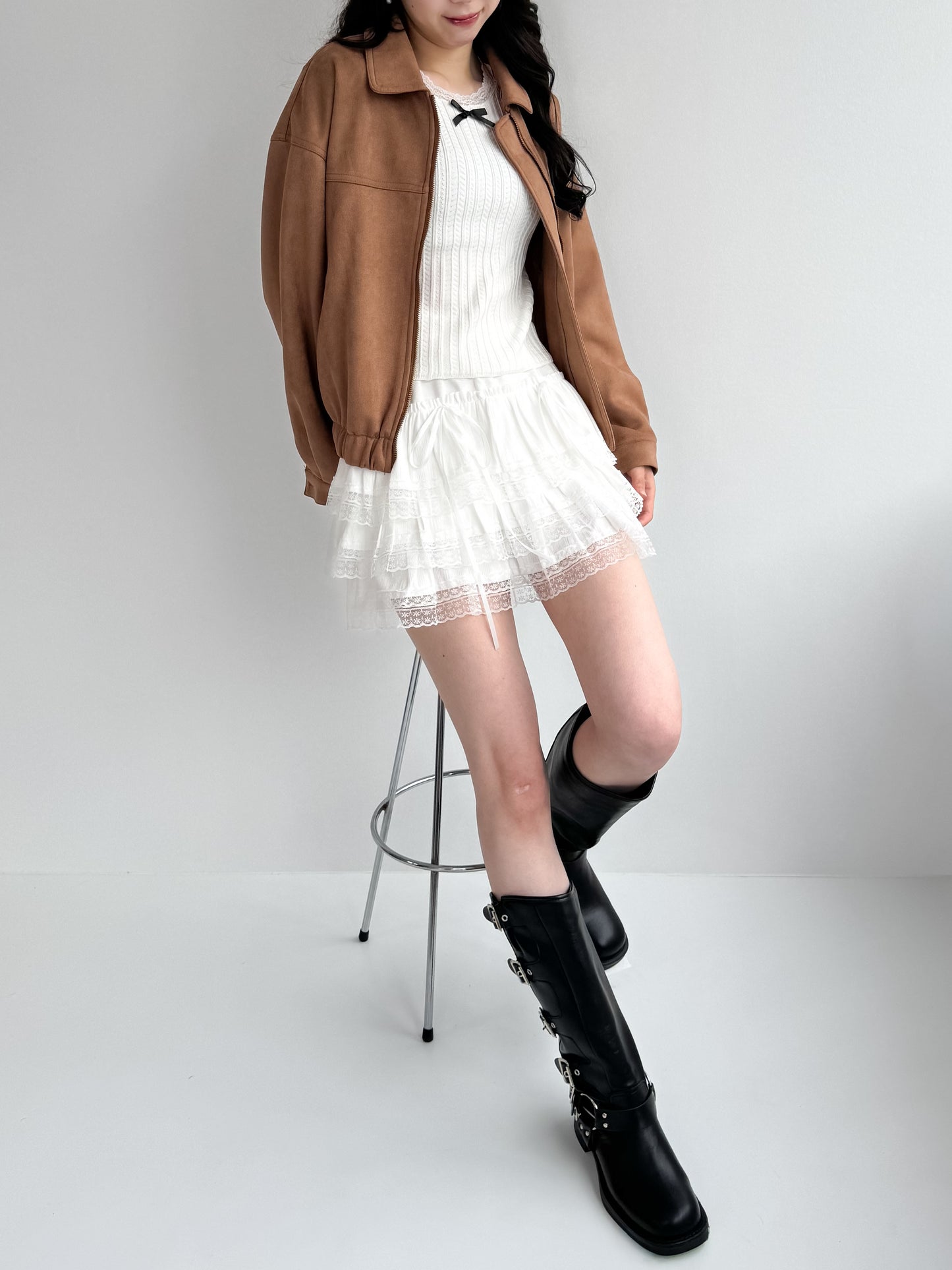 【Official限定価格】スエードブルゾン
