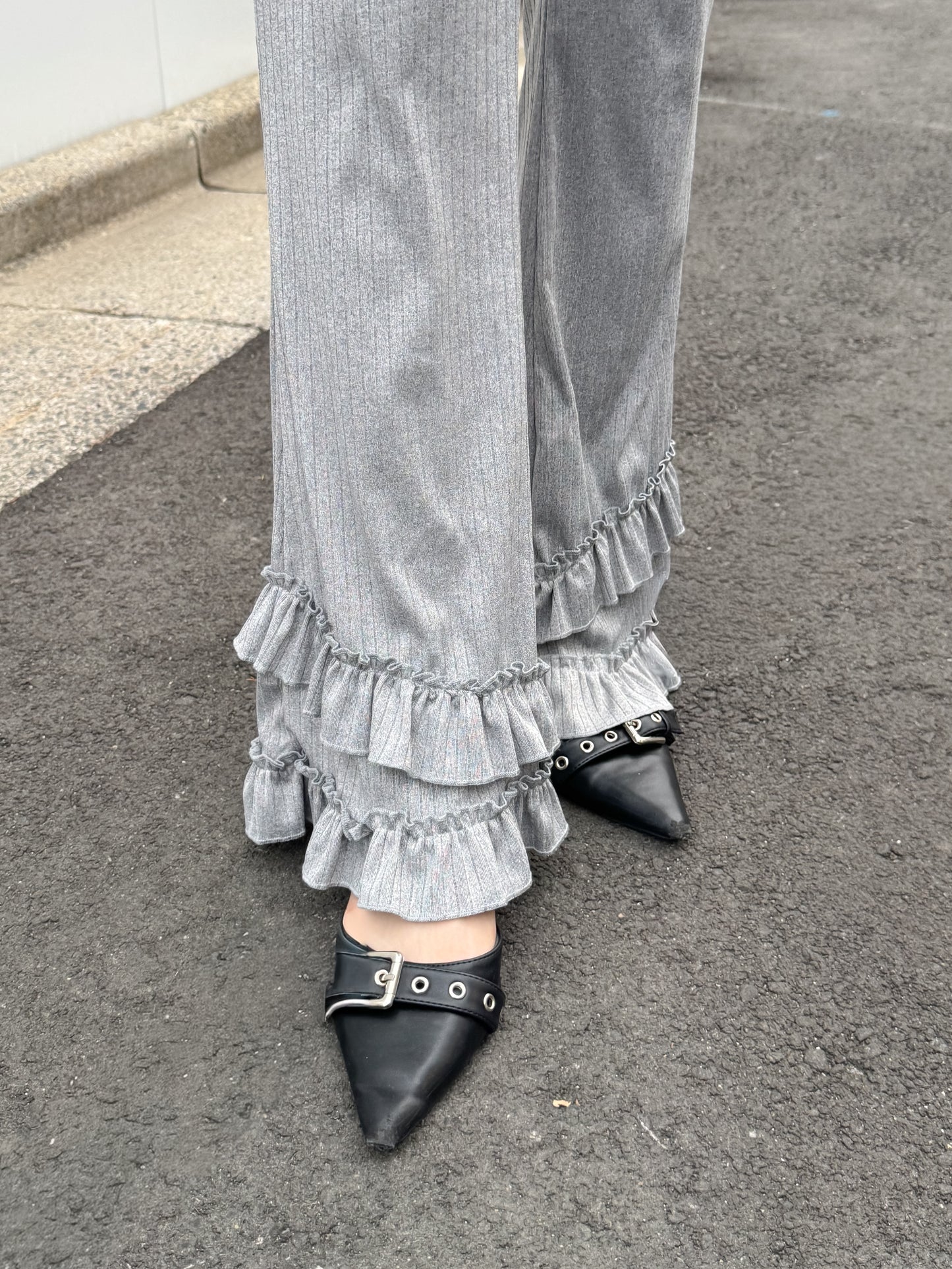 【Official限定販売】フリルリブパンツ