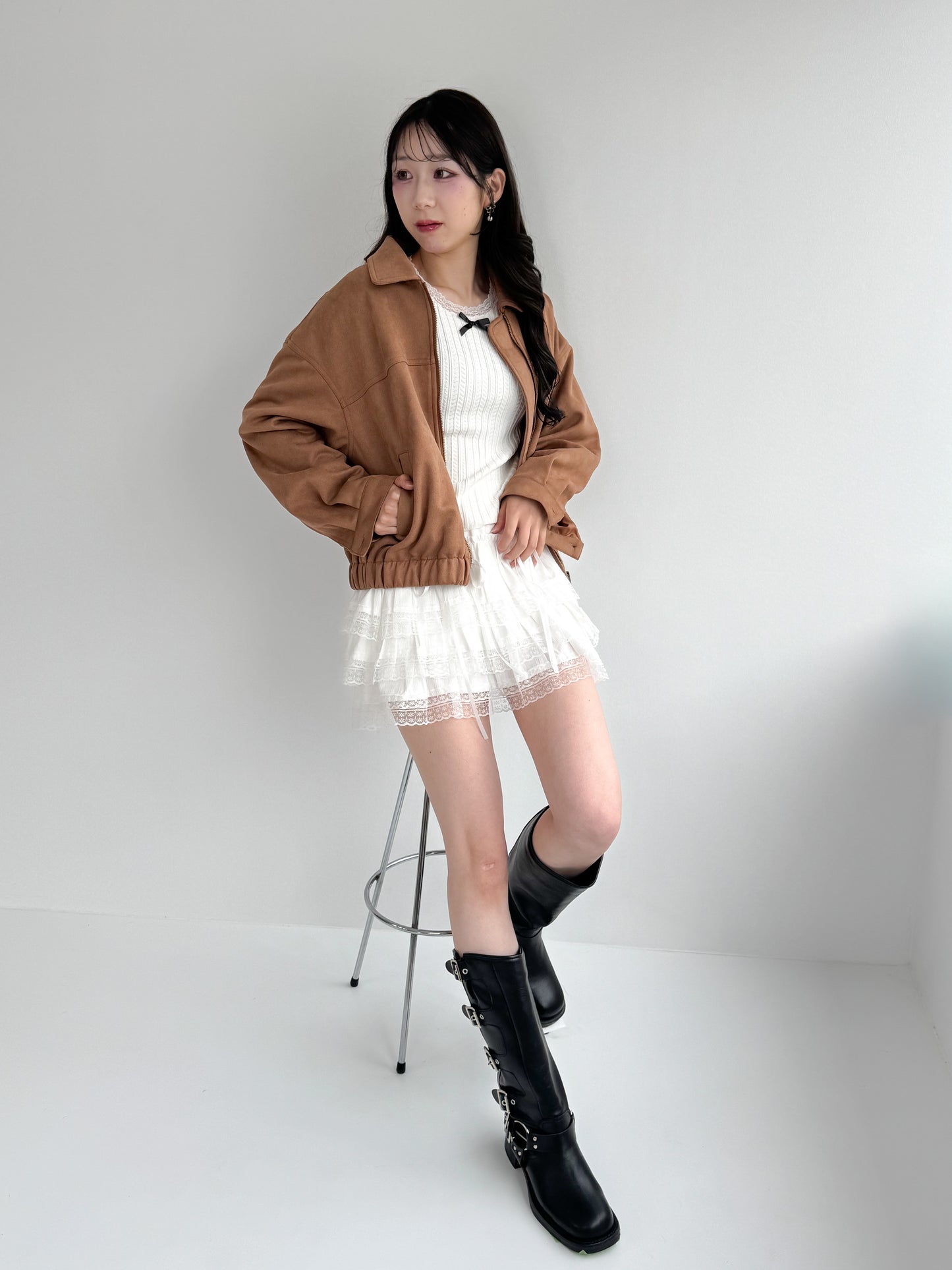 【Official限定価格】スエードブルゾン