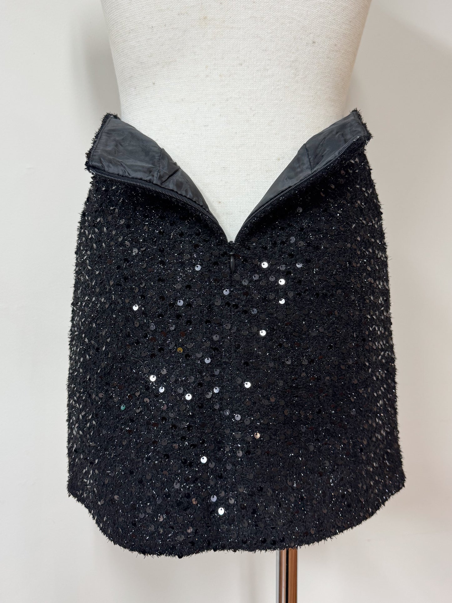 スパンコールミニスカート