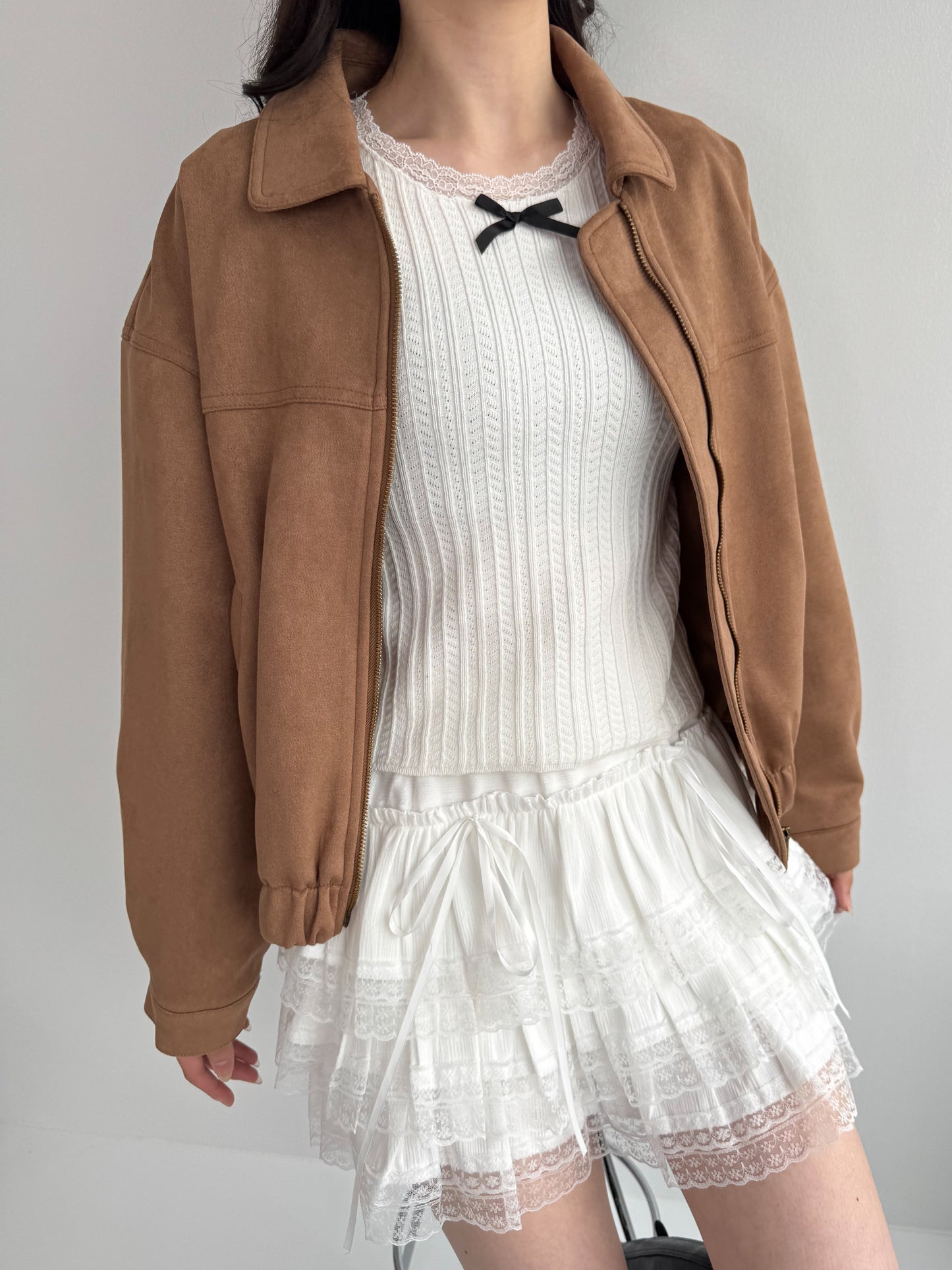【Official限定価格】スエードブルゾン