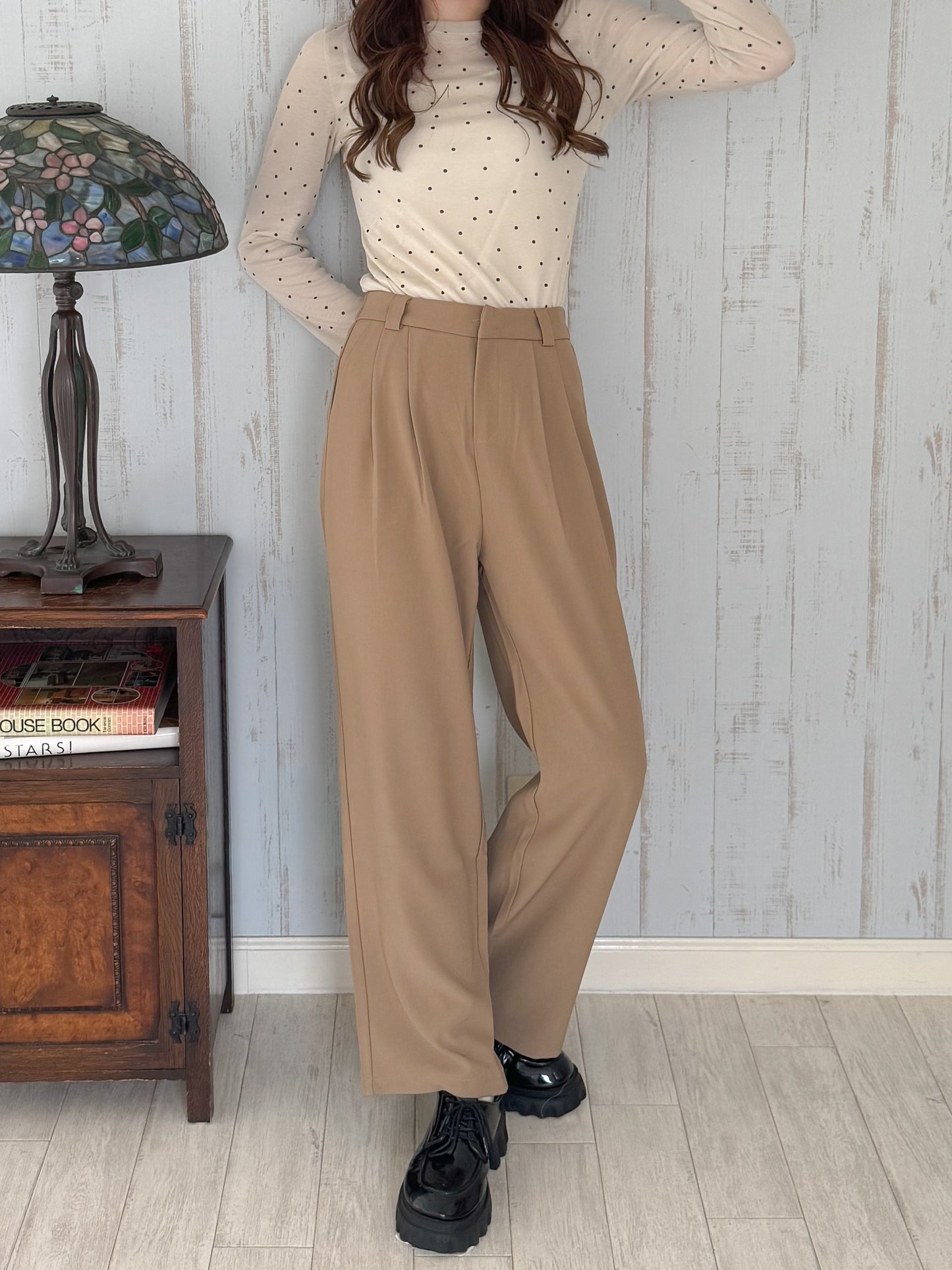 【Official限定価格】タックワイドパンツ