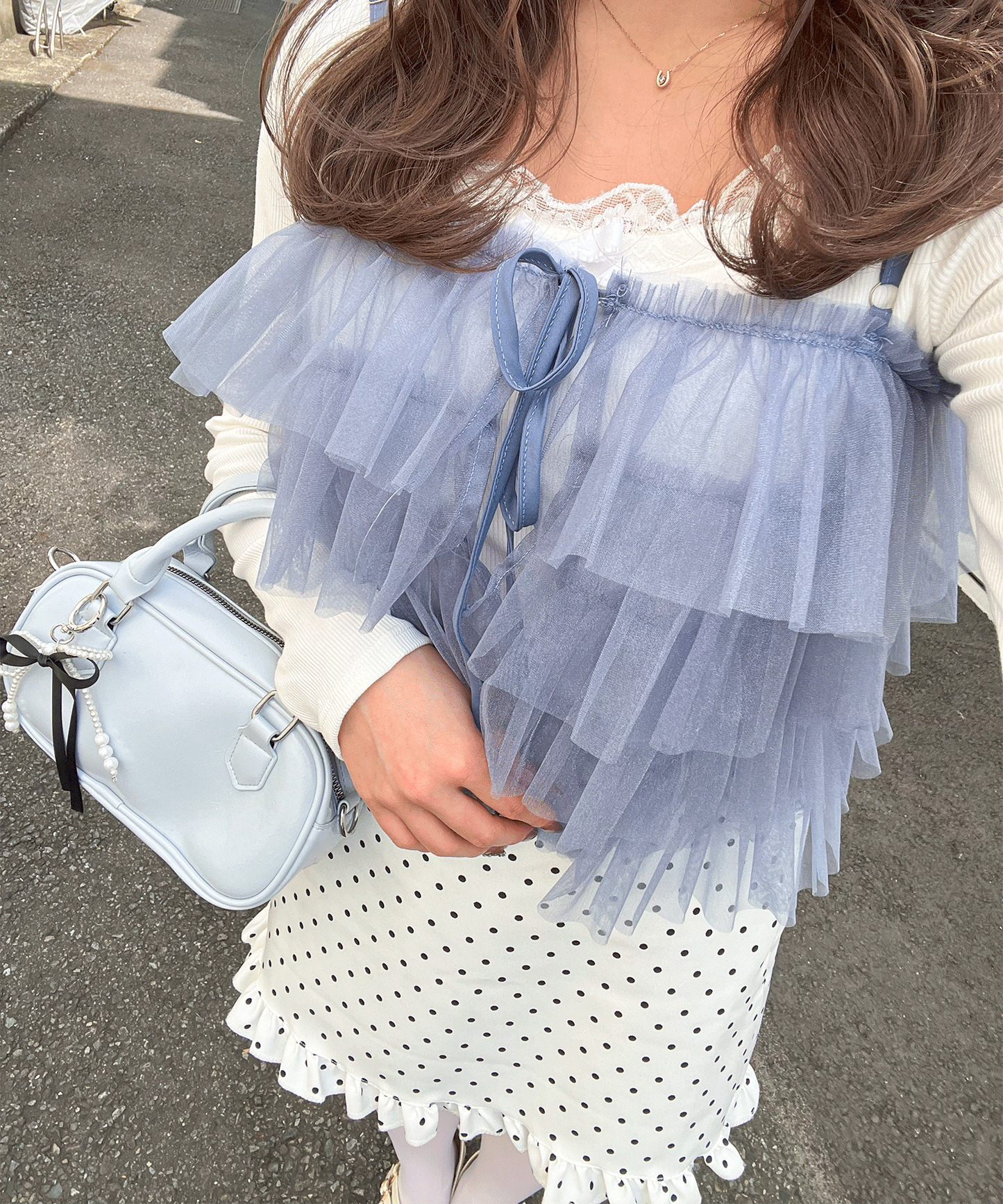 【Official限定価格】チュールビスチェ
