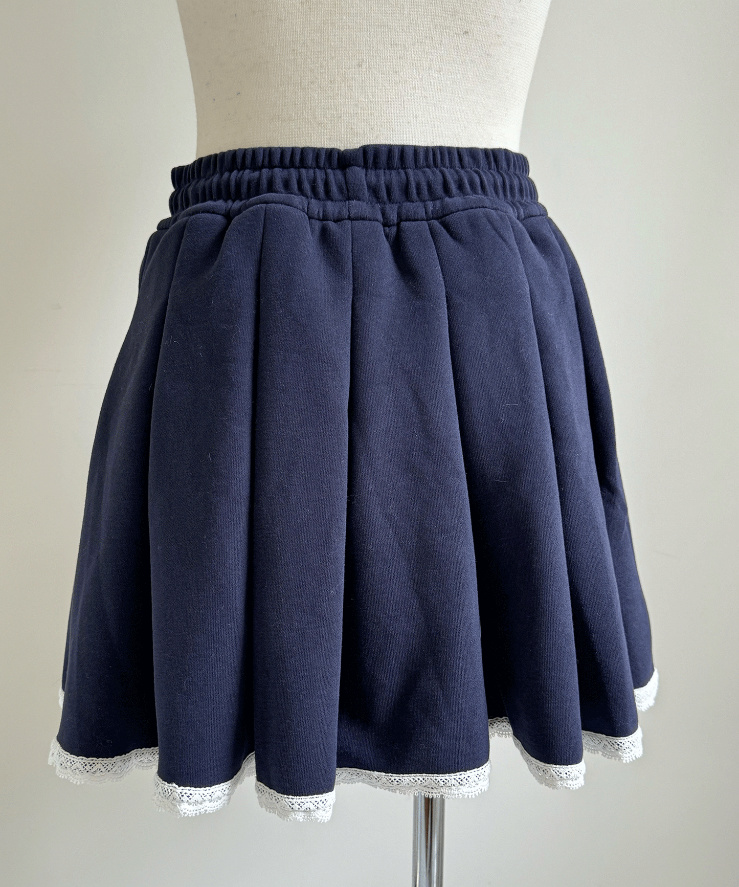 スエットプリーツスカート