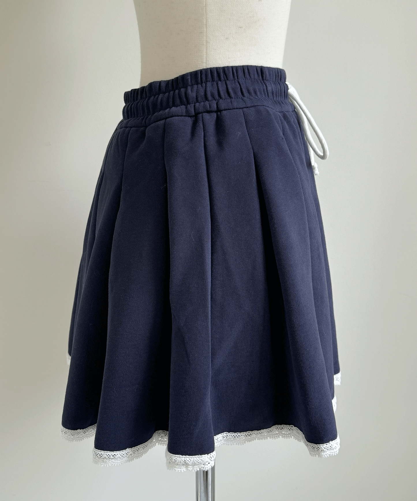 スエットプリーツスカート