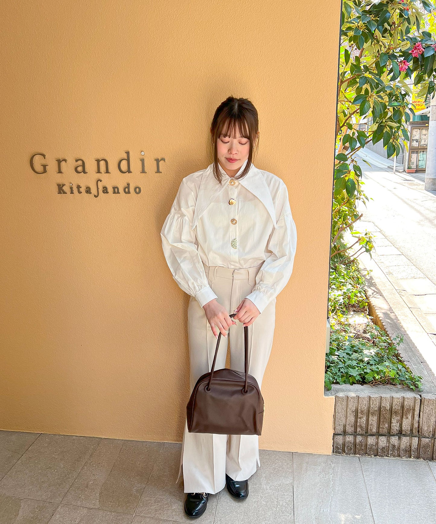 【OFFICIAL限定販売】アンティークボタンブラウス