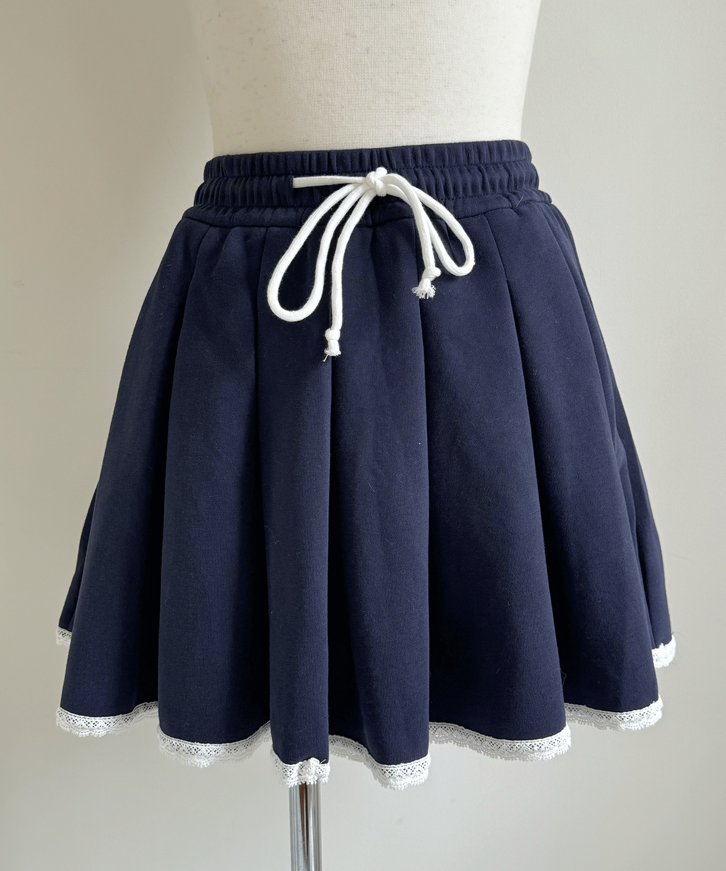 スエットプリーツスカート