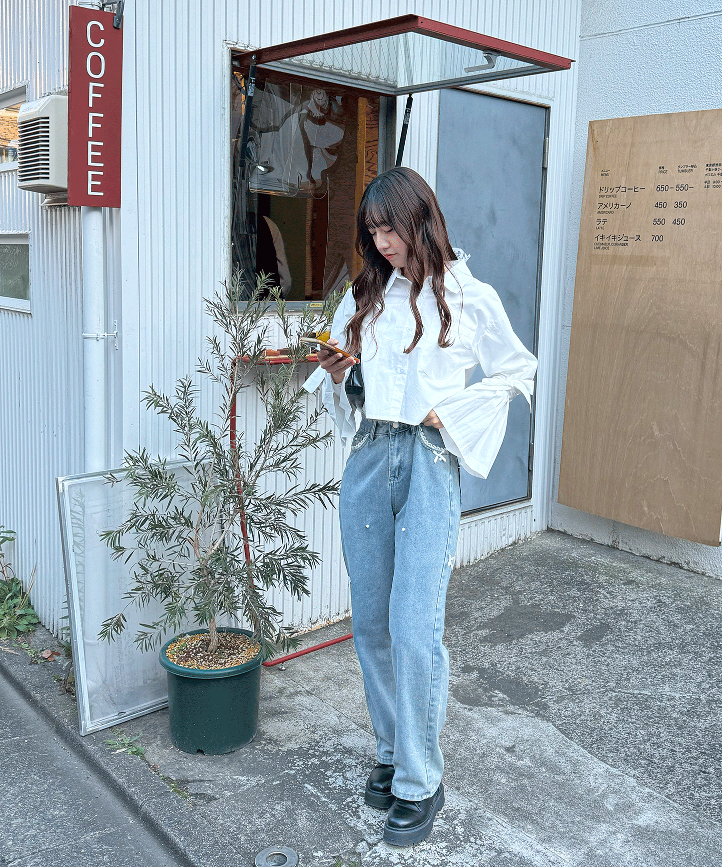 【Official限定価格】ガーリーデニムパンツ