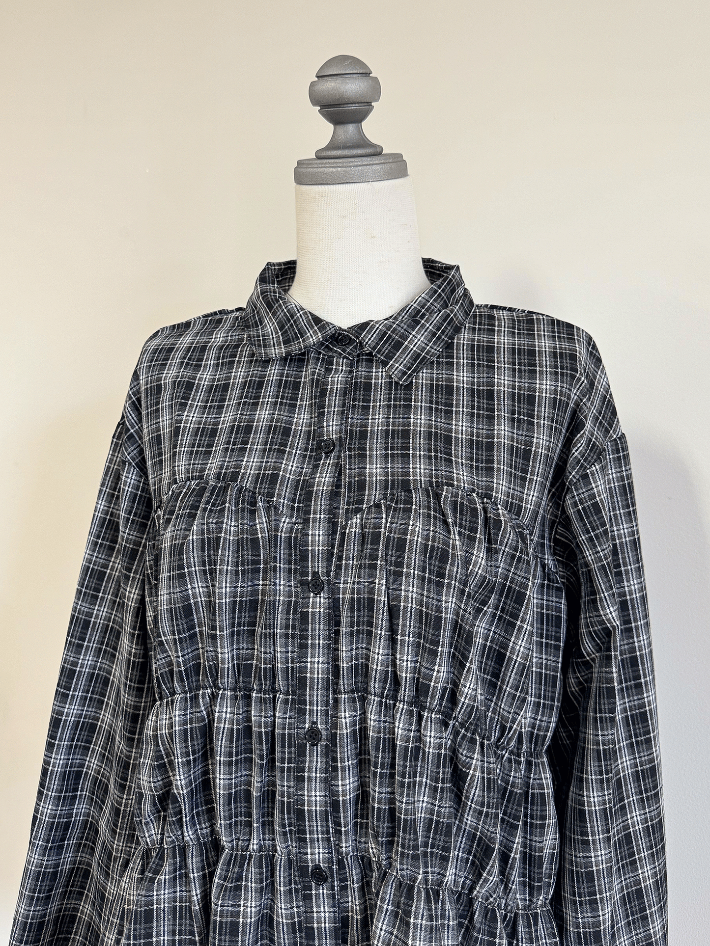 【Official限定】シャーリングチェックシャツ