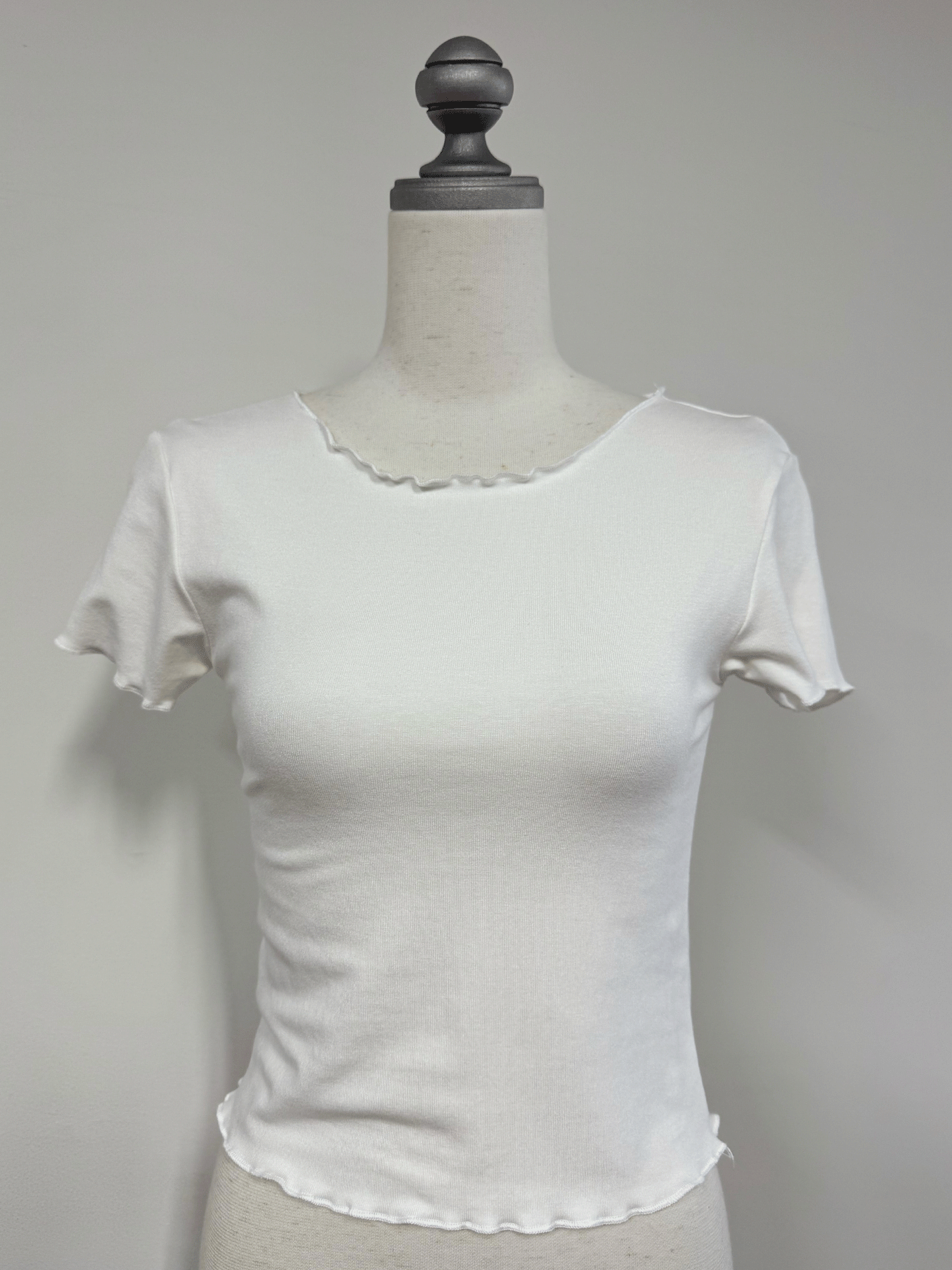 小花柄キャミソール付きTシャツ