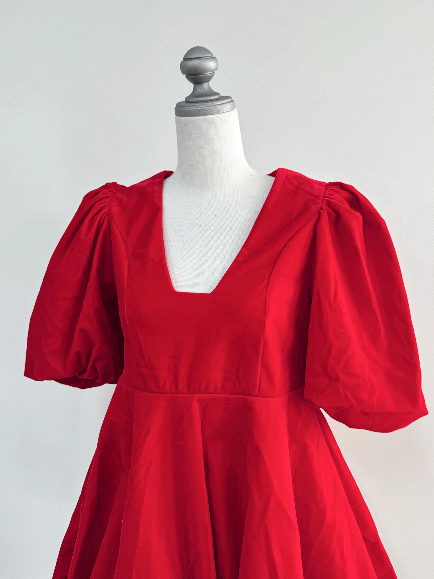 【Official限定】バルーンベロアワンピース