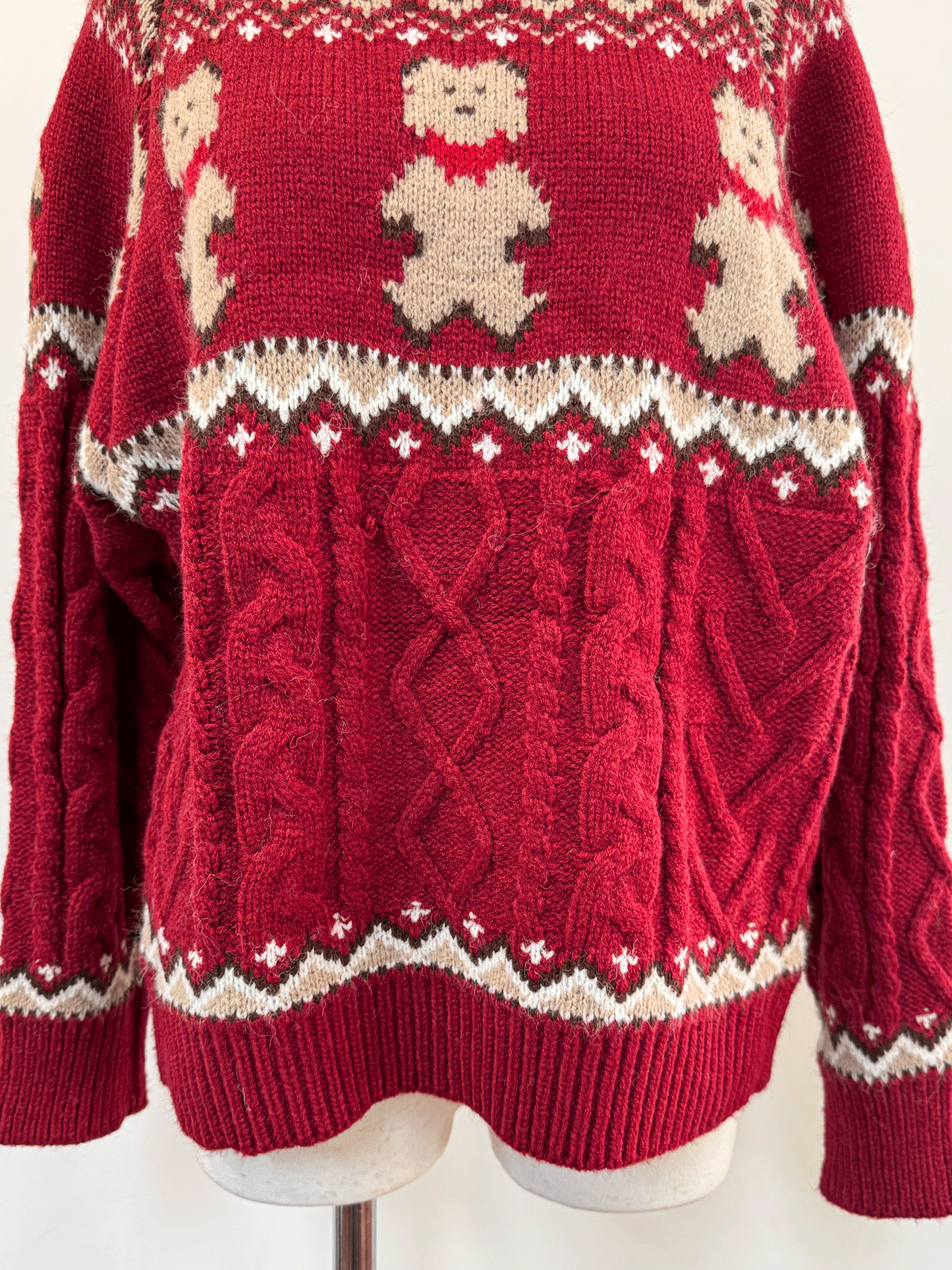 【Official限定】アニマルジャガードニット