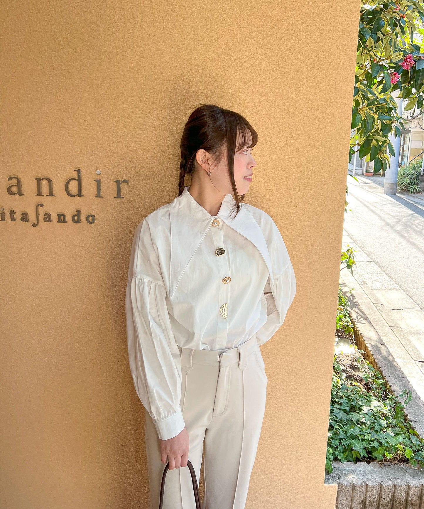 【OFFICIAL限定販売】アンティークボタンブラウス