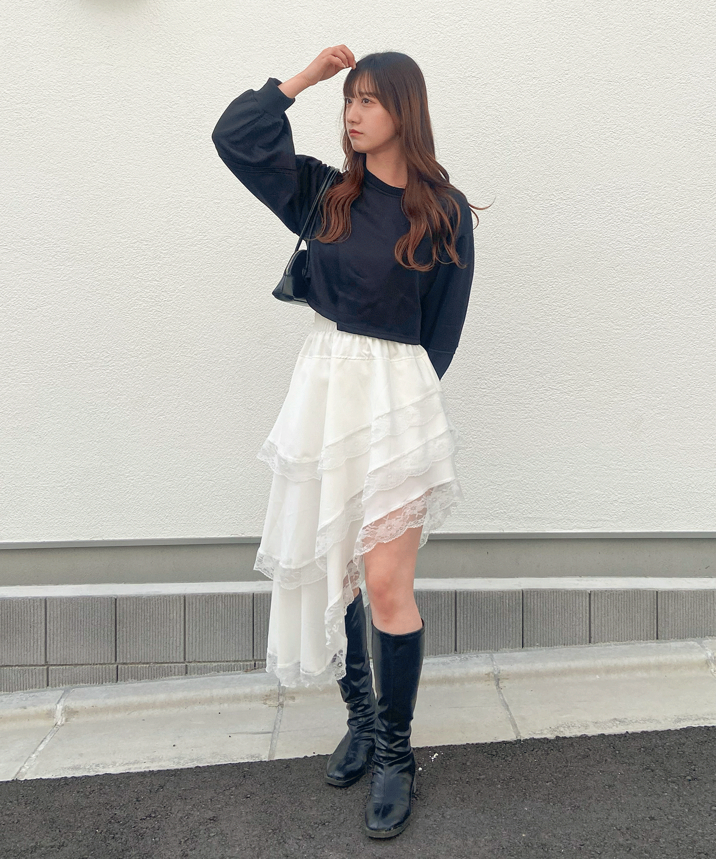 アシンメトリースカート