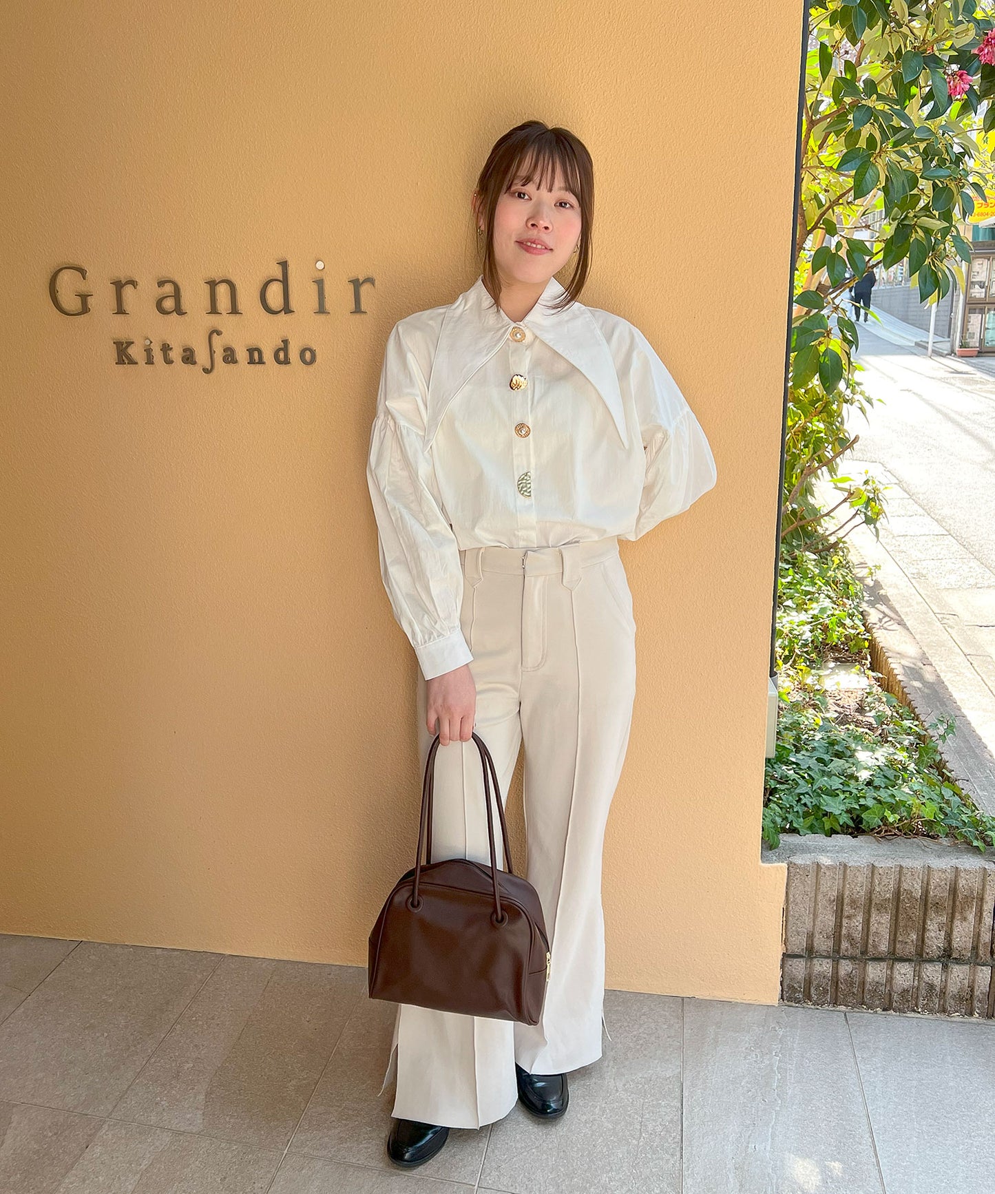 【OFFICIAL限定販売】アンティークボタンブラウス