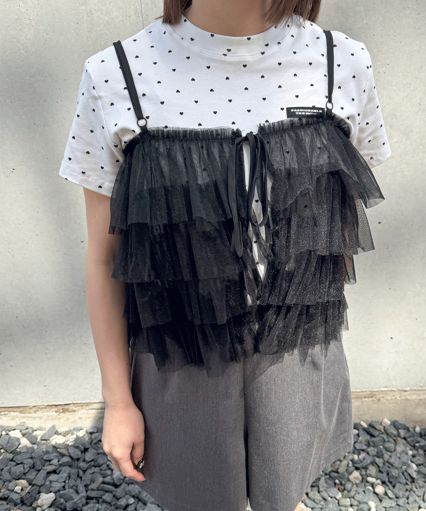【Official限定価格】チュールビスチェ