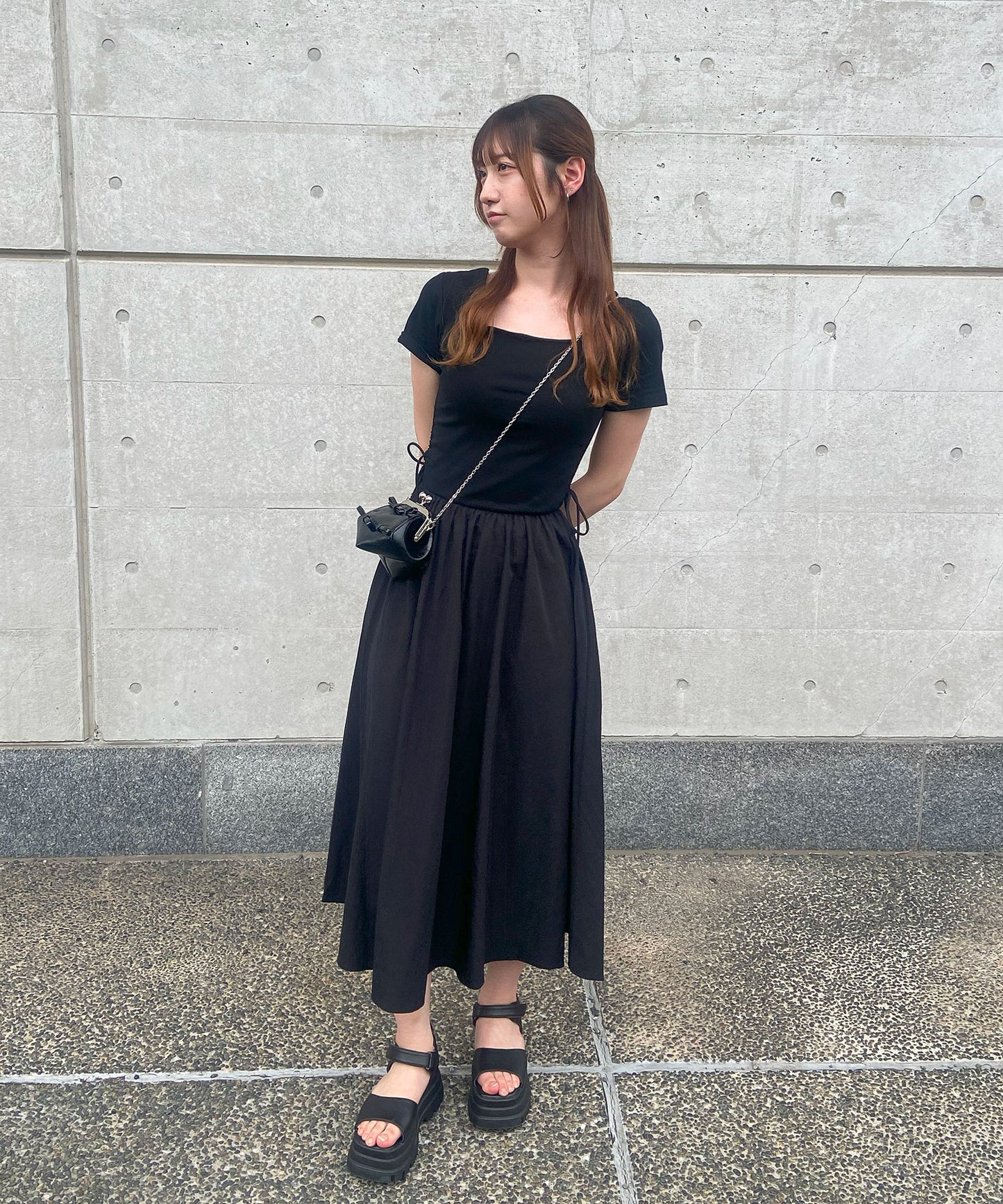 【Official限定販売】サイドドロストワンピース