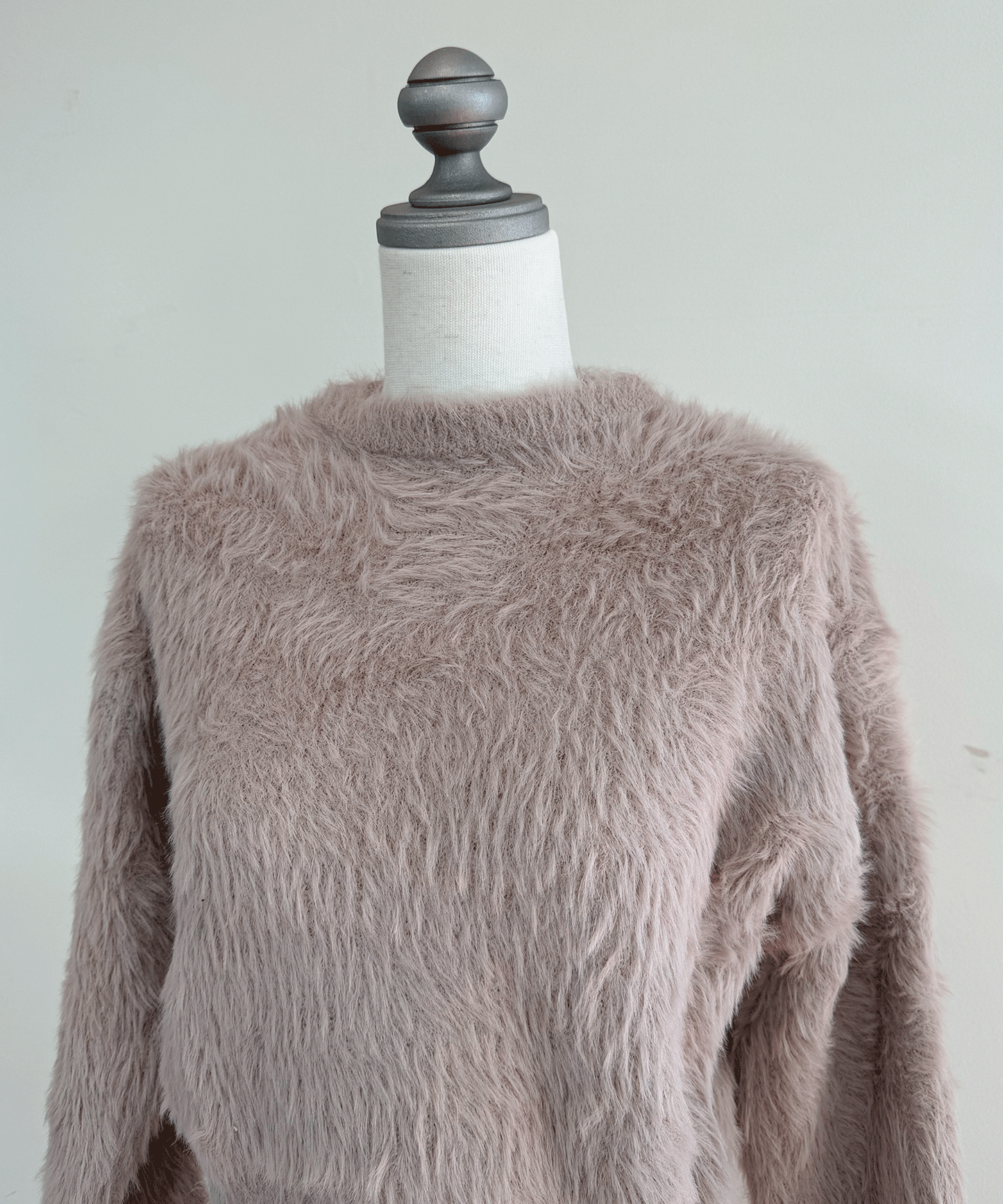 マカロンシャギーニット