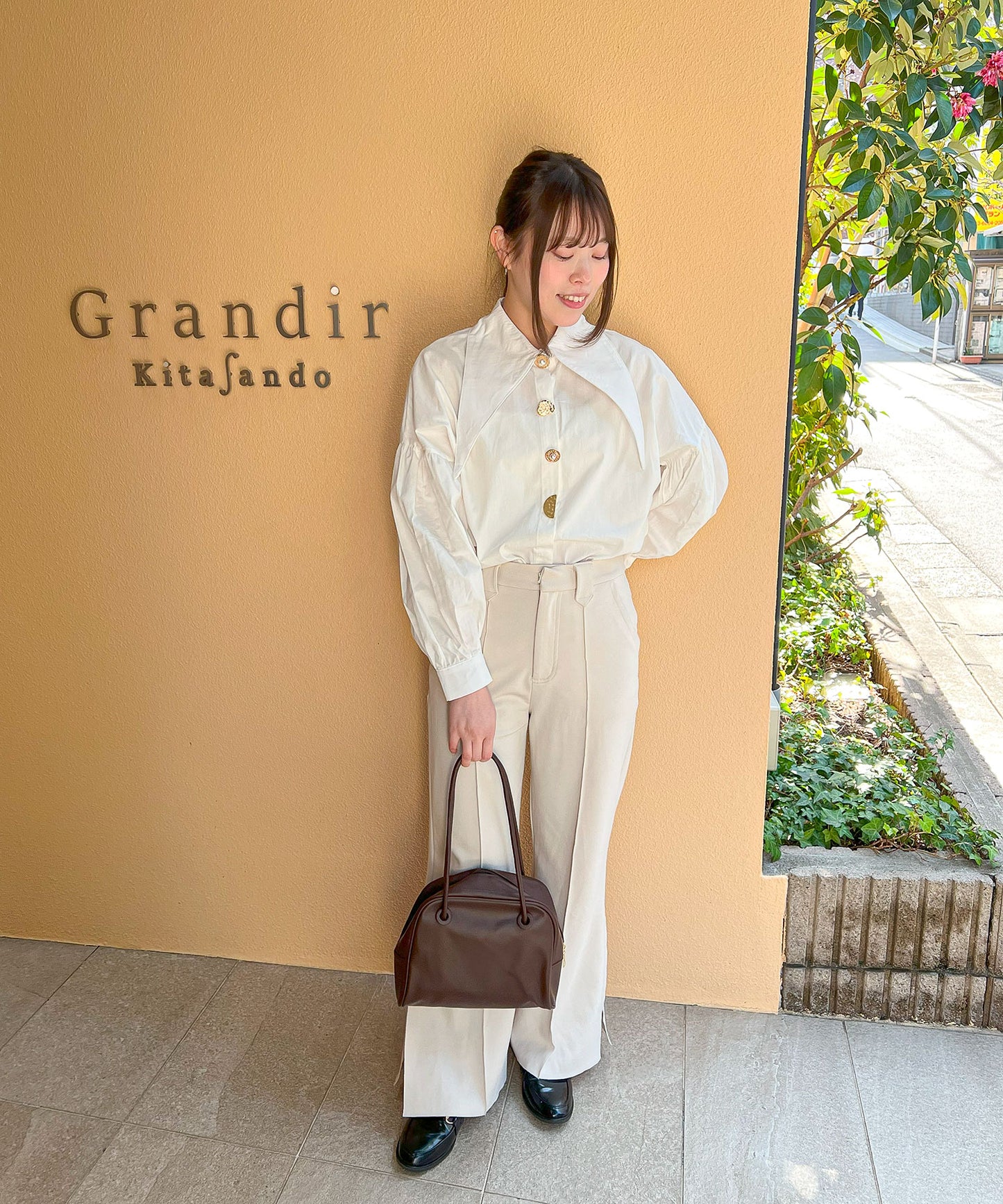 【OFFICIAL限定販売】アンティークボタンブラウス