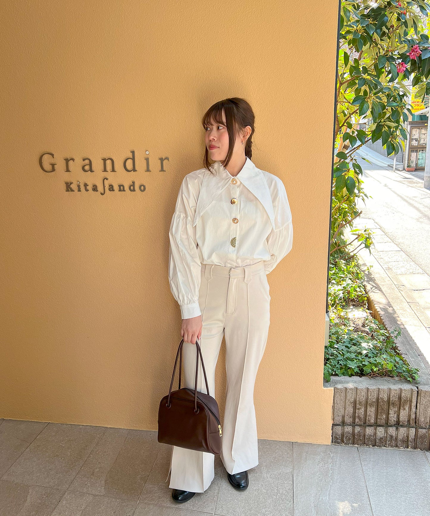 【OFFICIAL限定販売】アンティークボタンブラウス