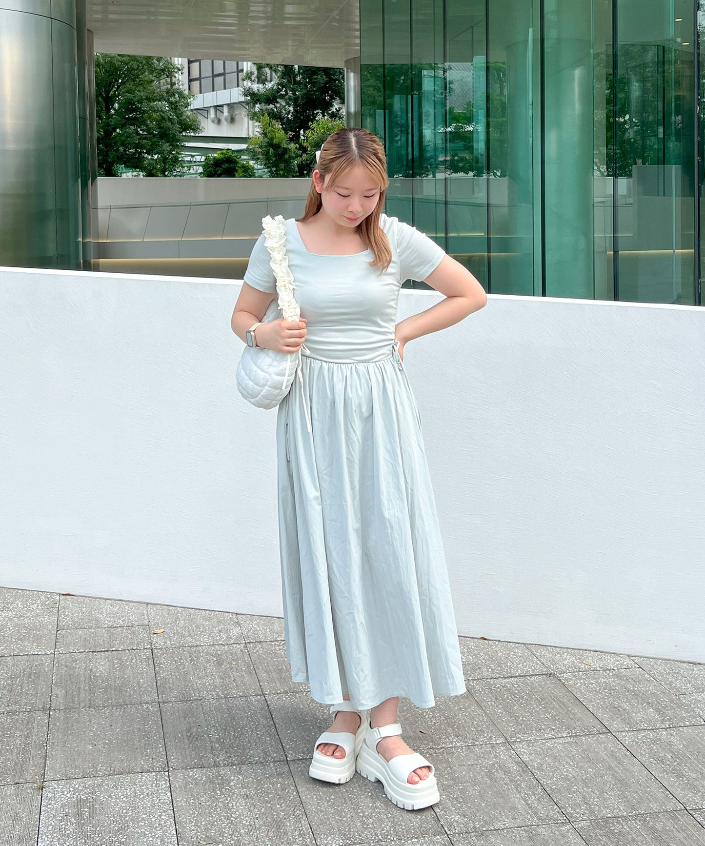 【Official限定販売】サイドドロストワンピース
