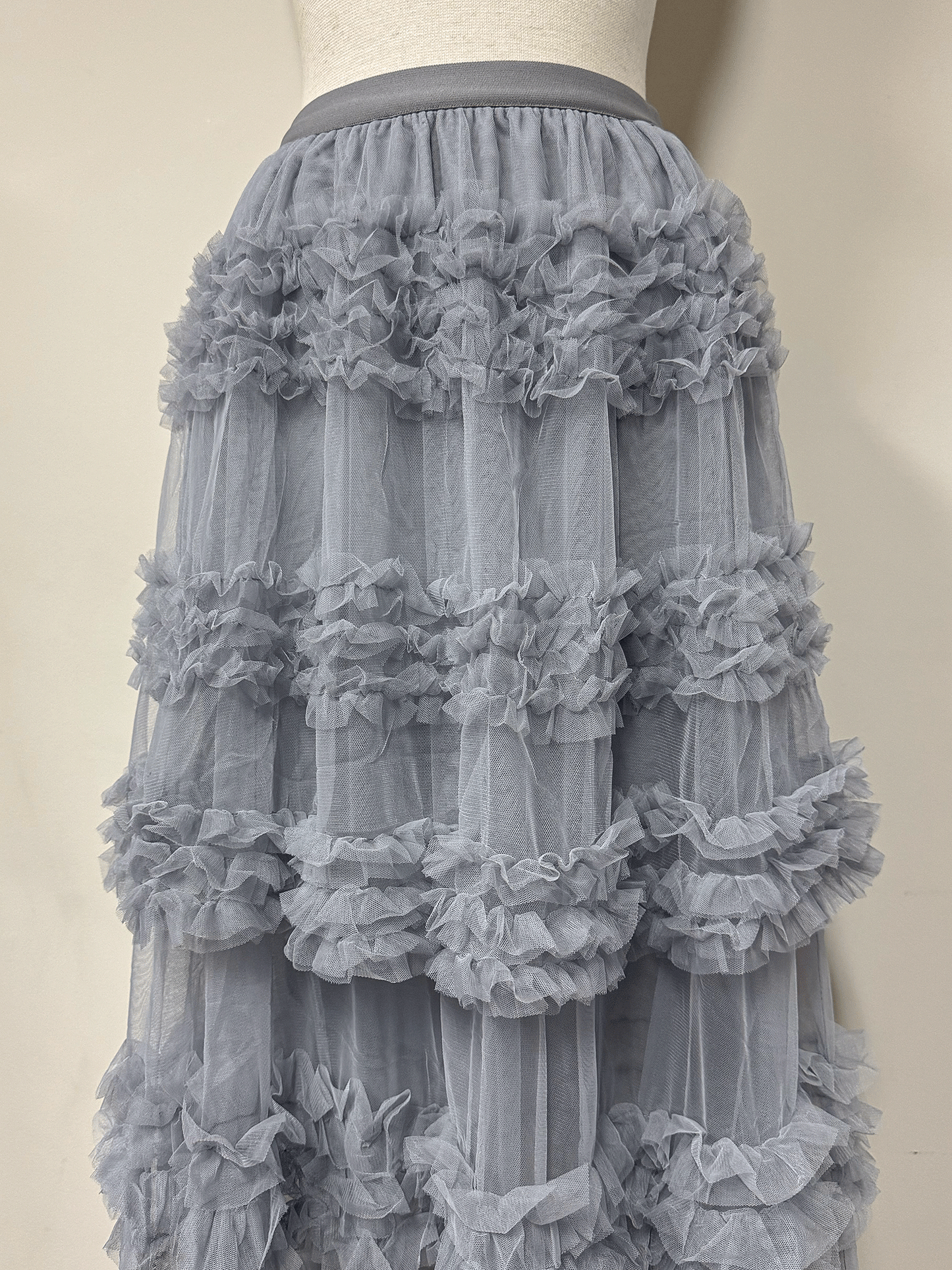 【Official限定価格】ボリュームチュールロングスカート