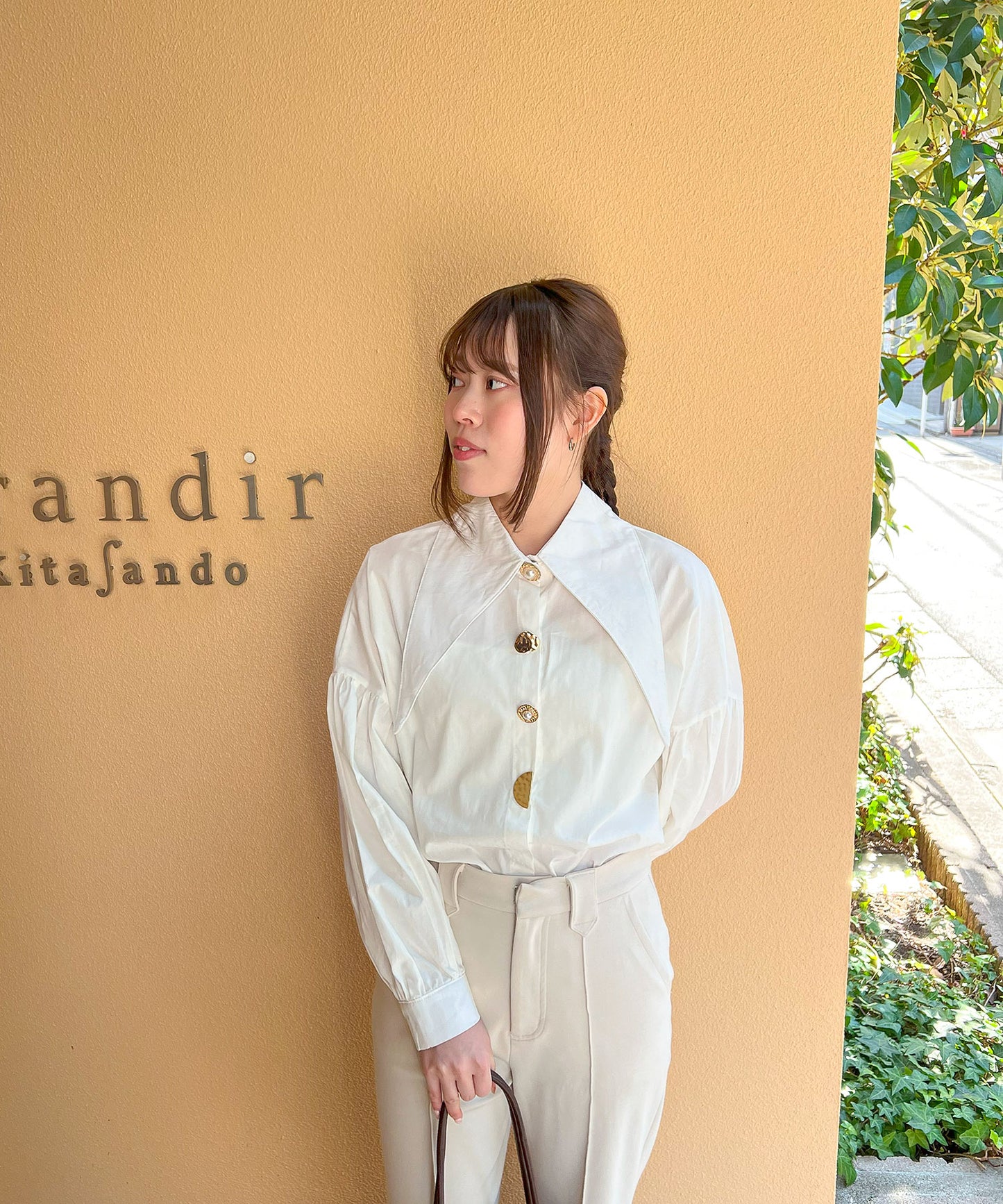 【OFFICIAL限定販売】アンティークボタンブラウス