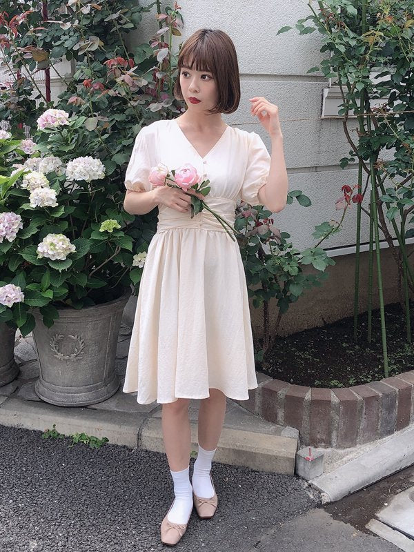 半袖シワンピースフォン
