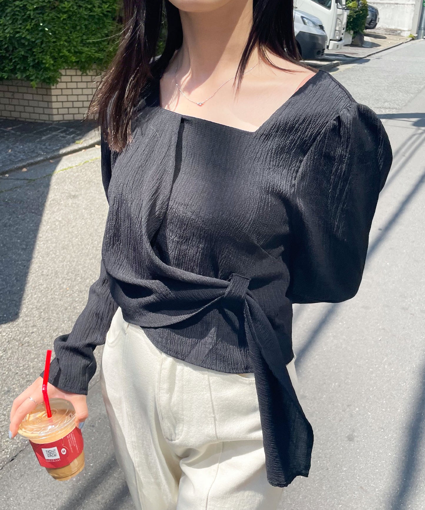カシュクール風クリンクルロンT
