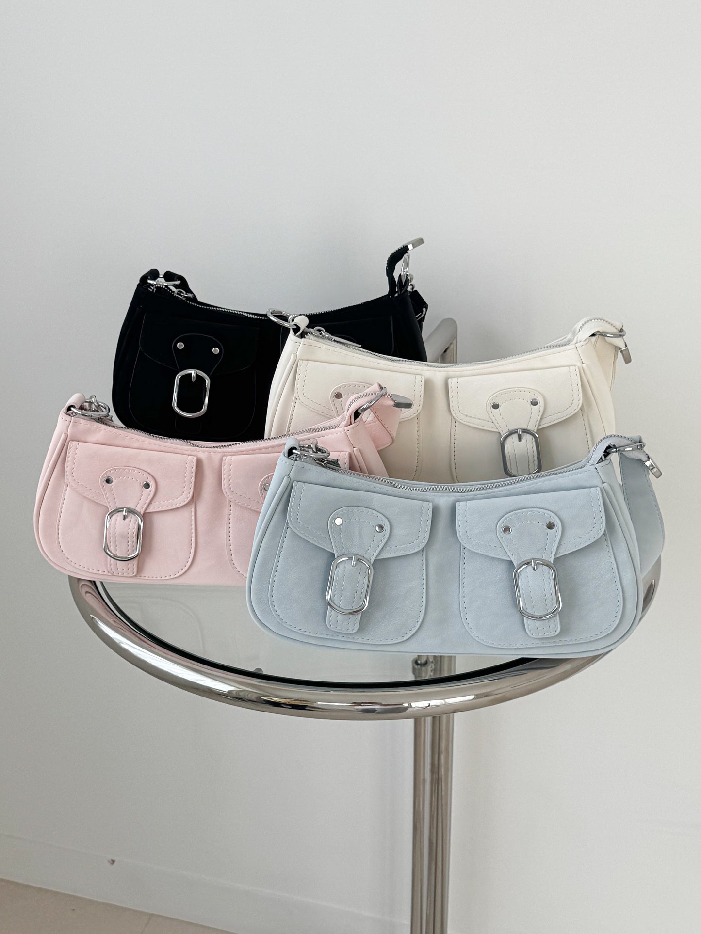 2WAYバックル合皮BAG