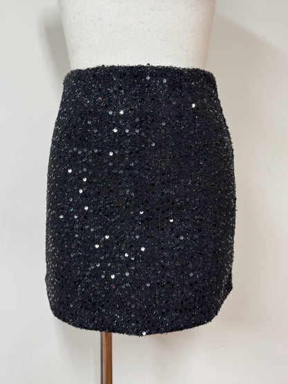 スパンコールミニスカート