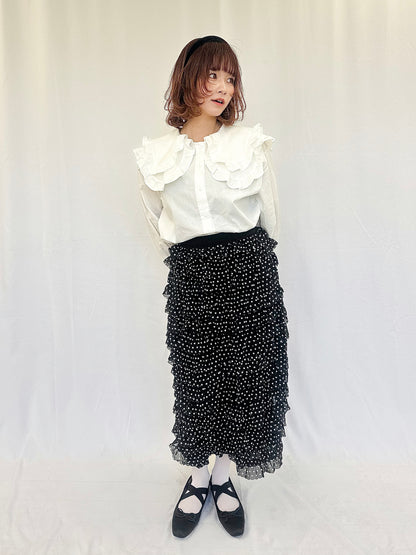 【Official限定】ダブルカラーブラウス