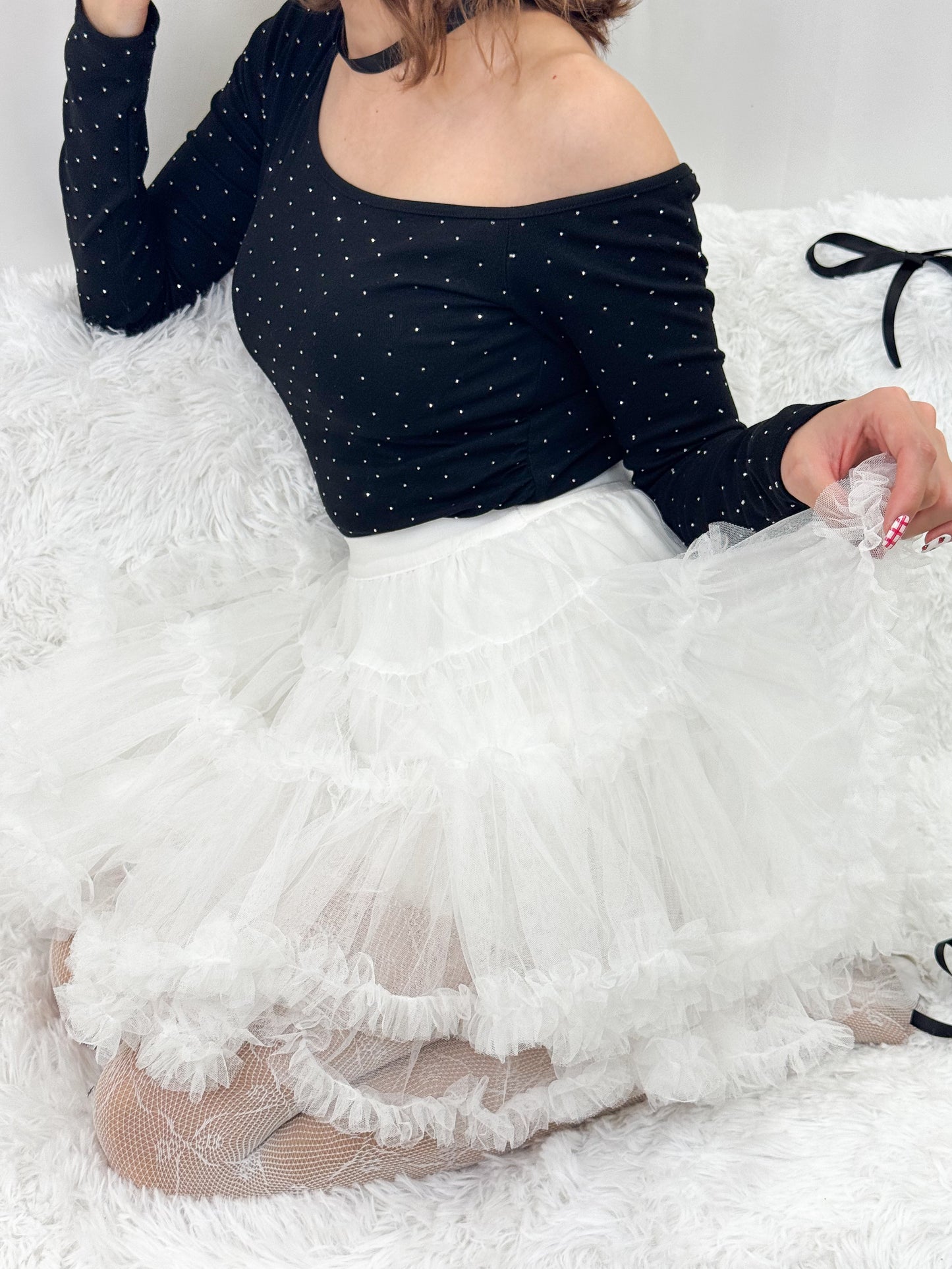 ボリュームミニチュールスカート