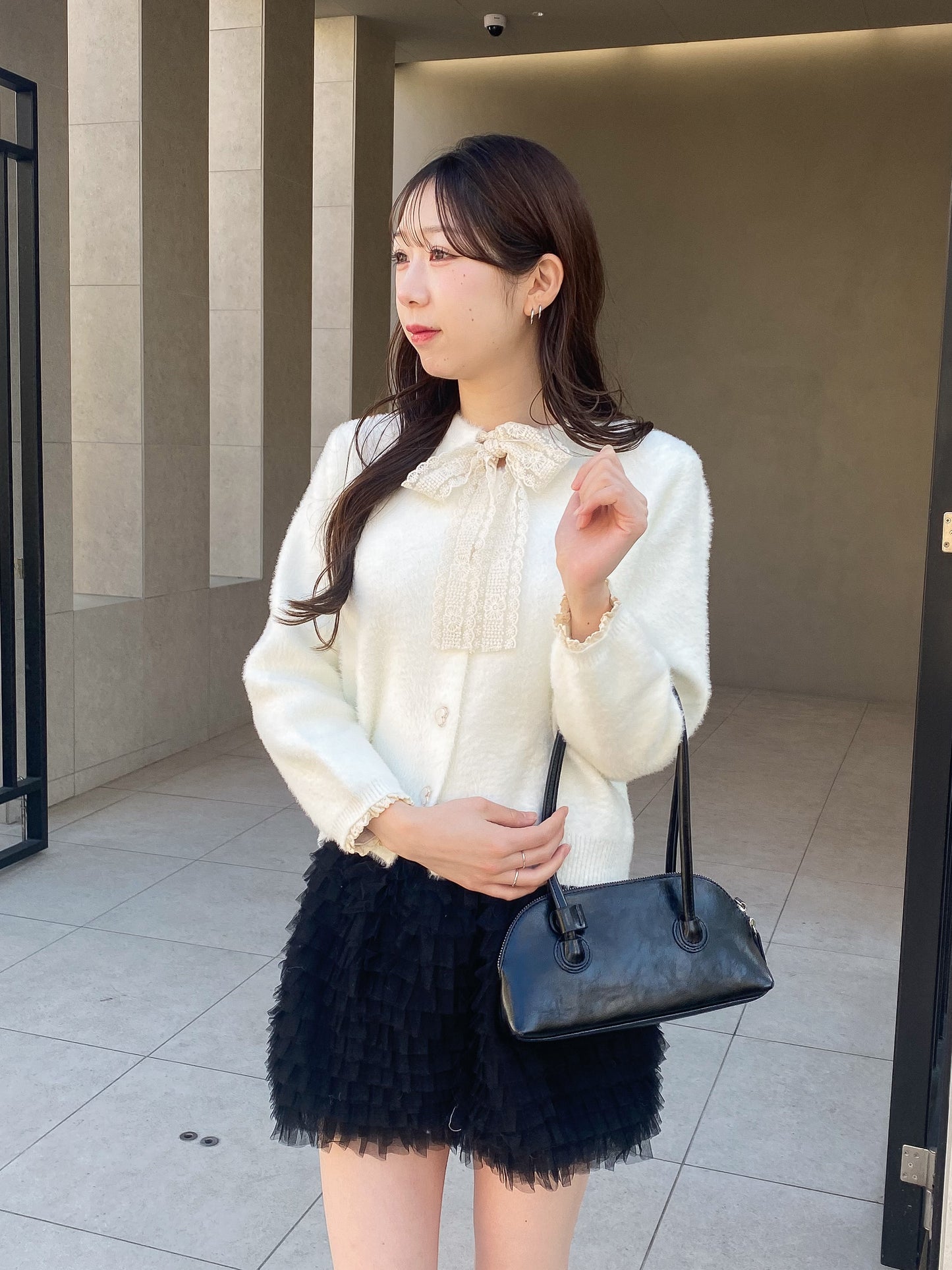 【Official限定価格】チュールミニスカート