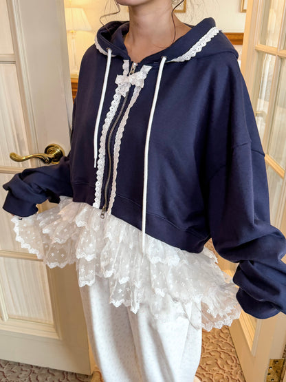 Romantic Lace Hoodie