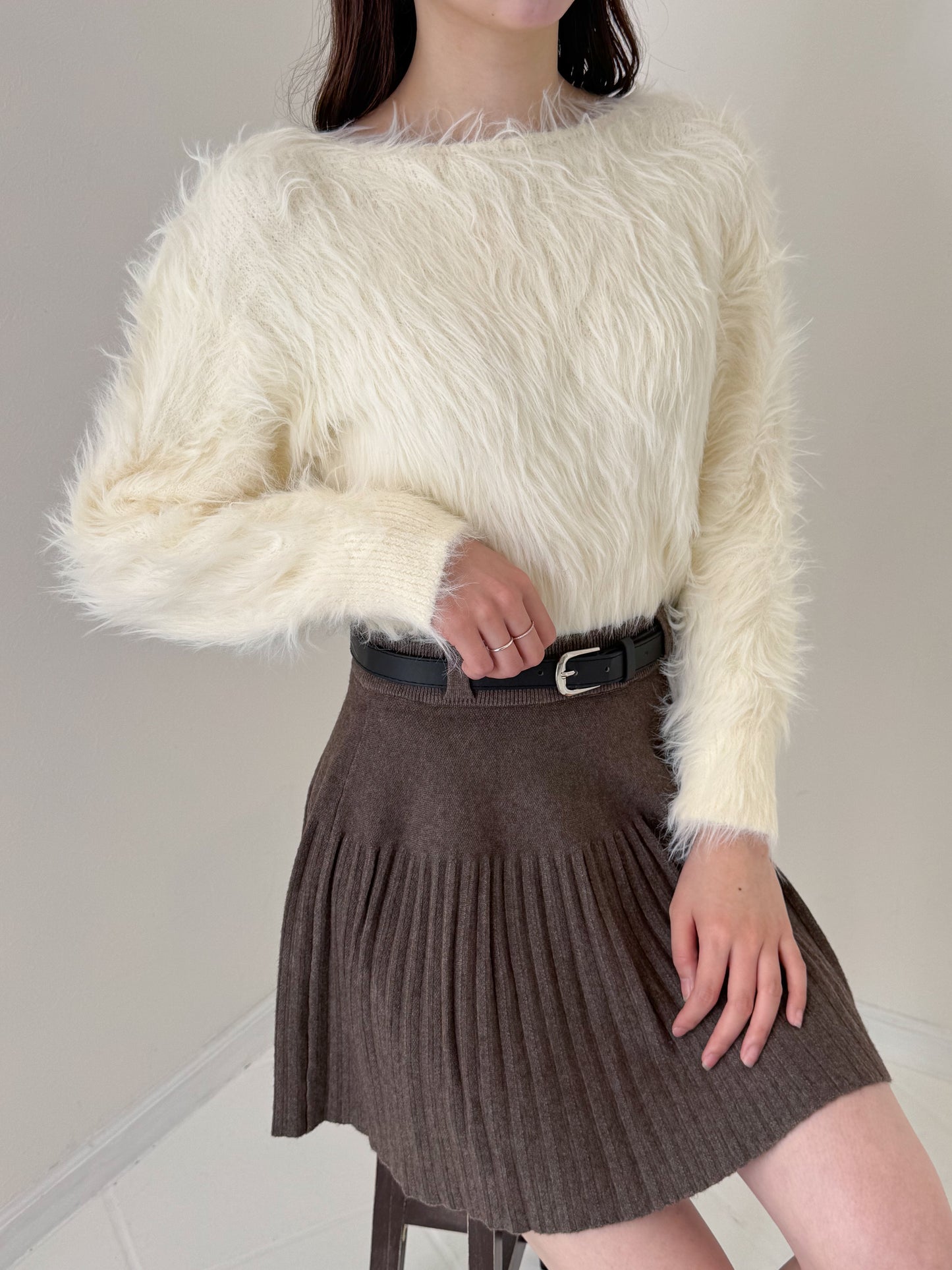 【Official限定価格】シャギーニット