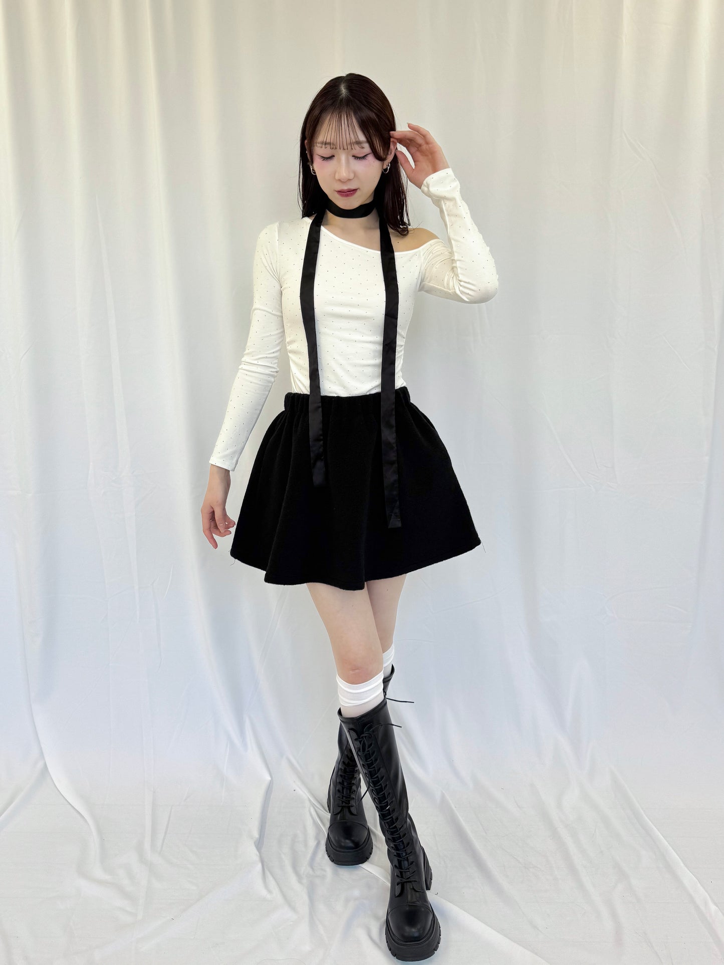 【Official限定価格】フリースフレアスカート