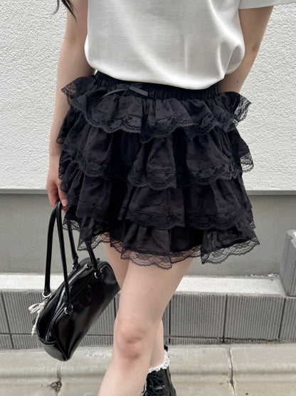 【Official限定価格】フリルティアードスカパン